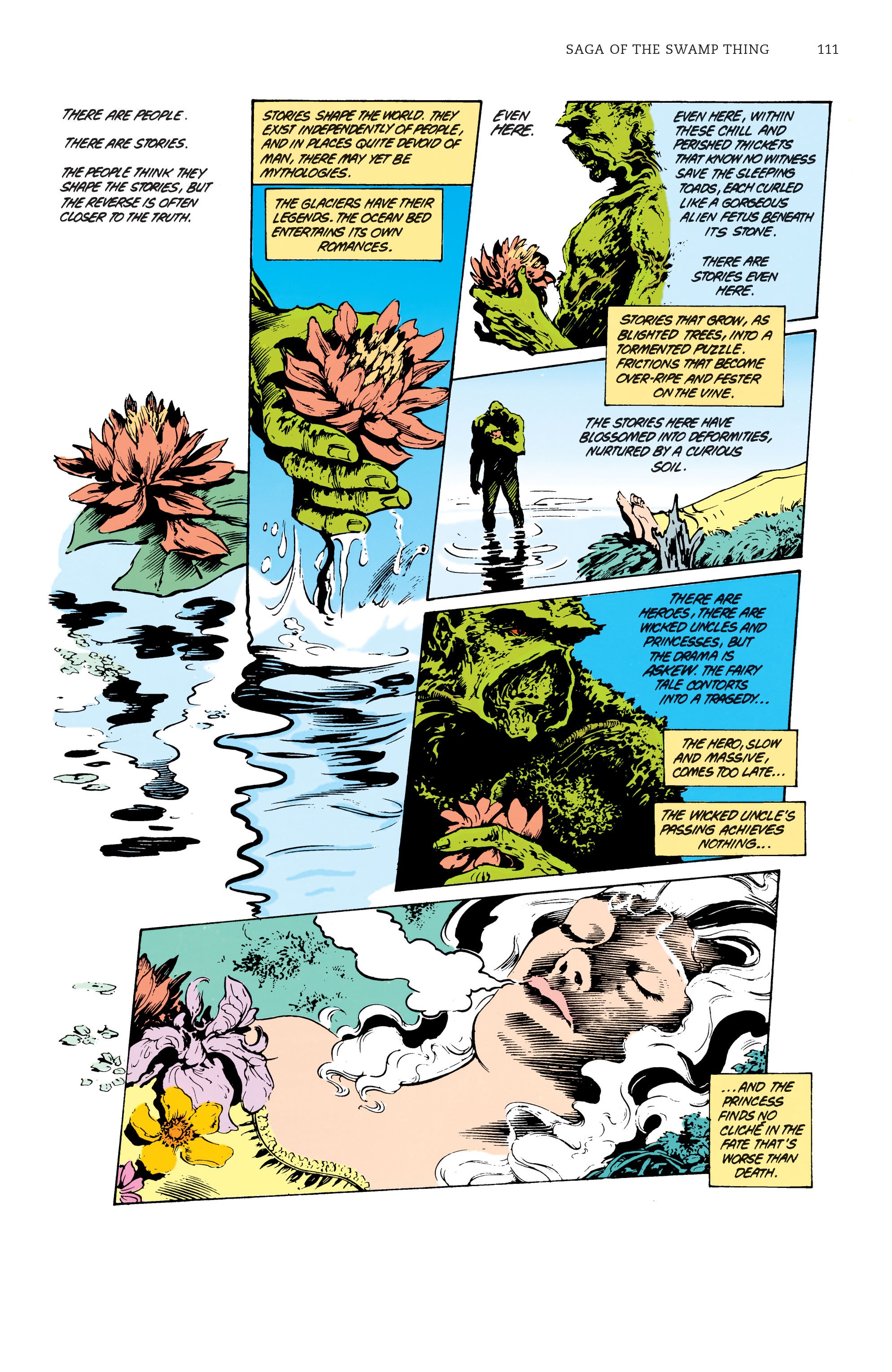 Read online Saga of the Swamp Thing comic -  Issue # TPB 2 (Part 2) - 9