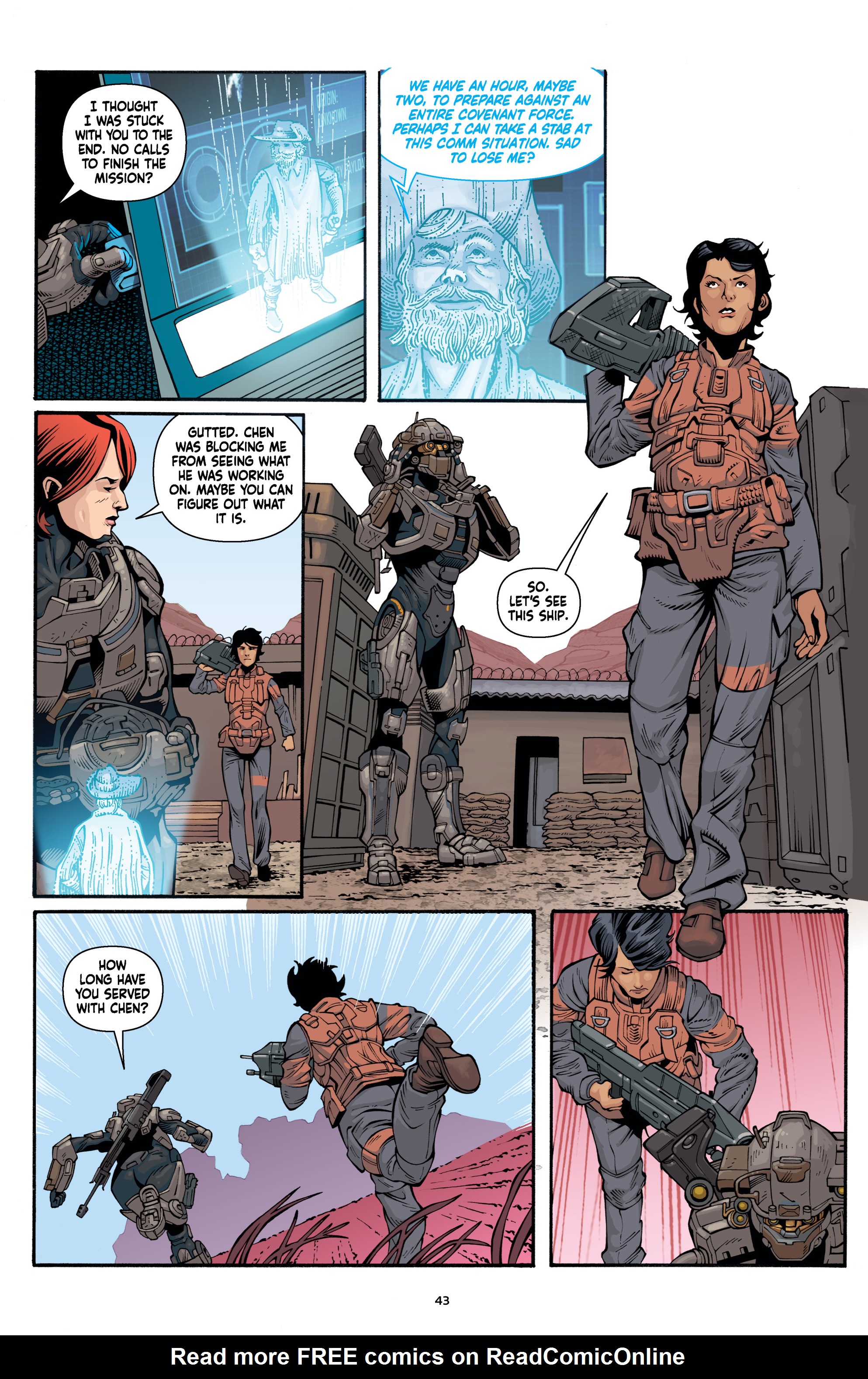 Read online Halo: Lone Wolf comic -  Issue # _TPB - 43