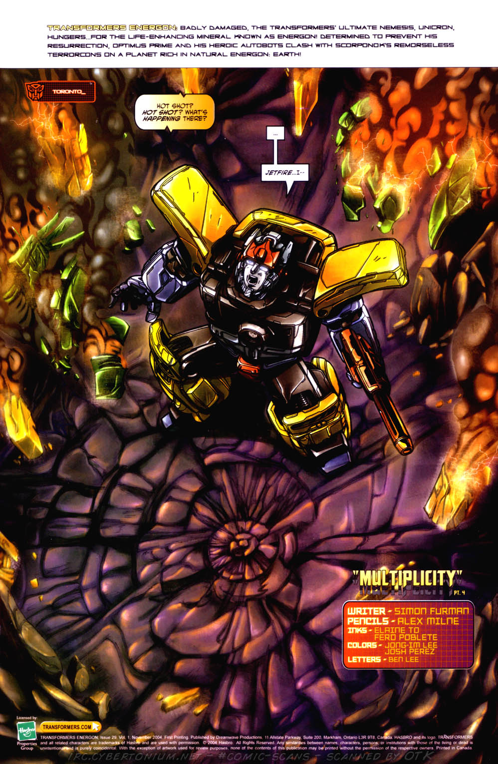 Read online Transformers Energon comic -  Issue #29 - 3