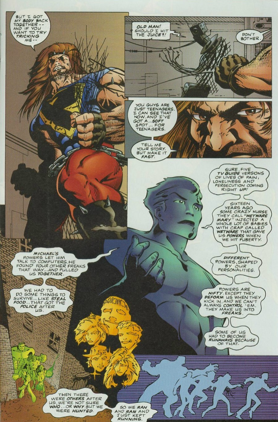 Read online Giant Size Freex comic -  Issue # Full - 10