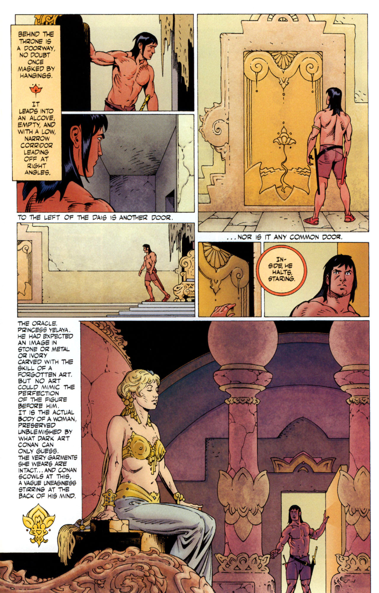 Read online Conan and the Jewels of Gwahlur comic -  Issue #1 - 13