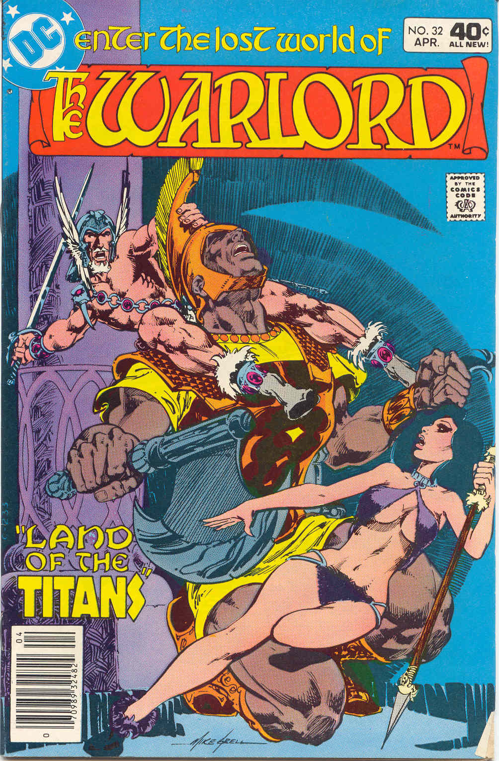 Read online Warlord (1976) comic -  Issue #32 - 1