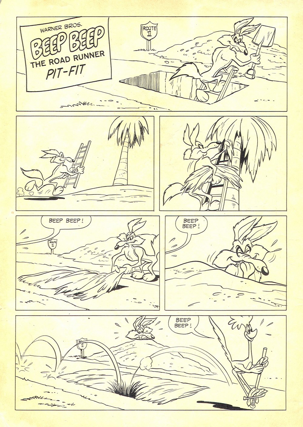 Read online Beep Beep The Road Runner comic -  Issue #4 - 2