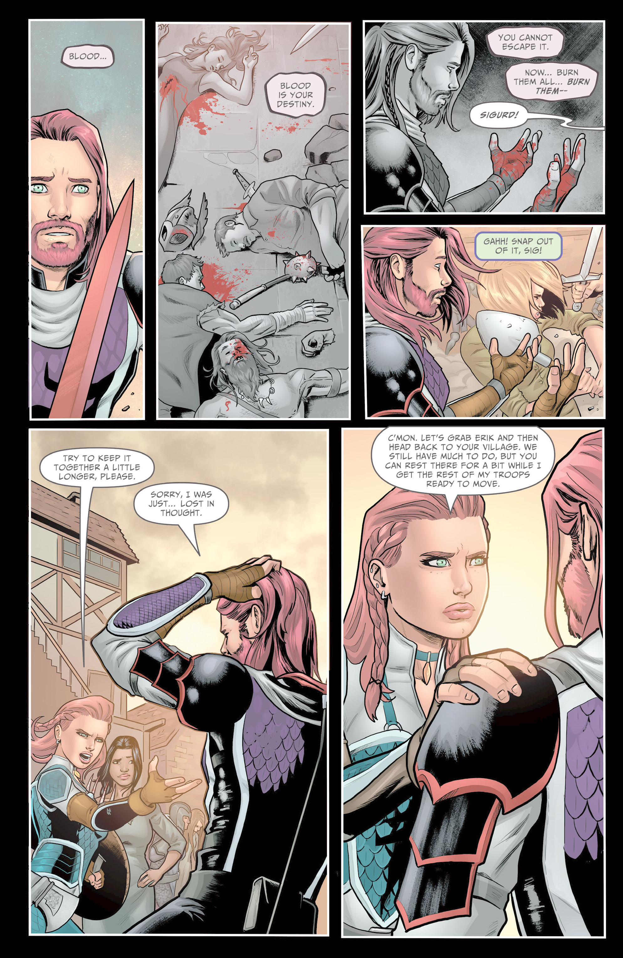 Read online Dragonsblood comic -  Issue #3 - 14