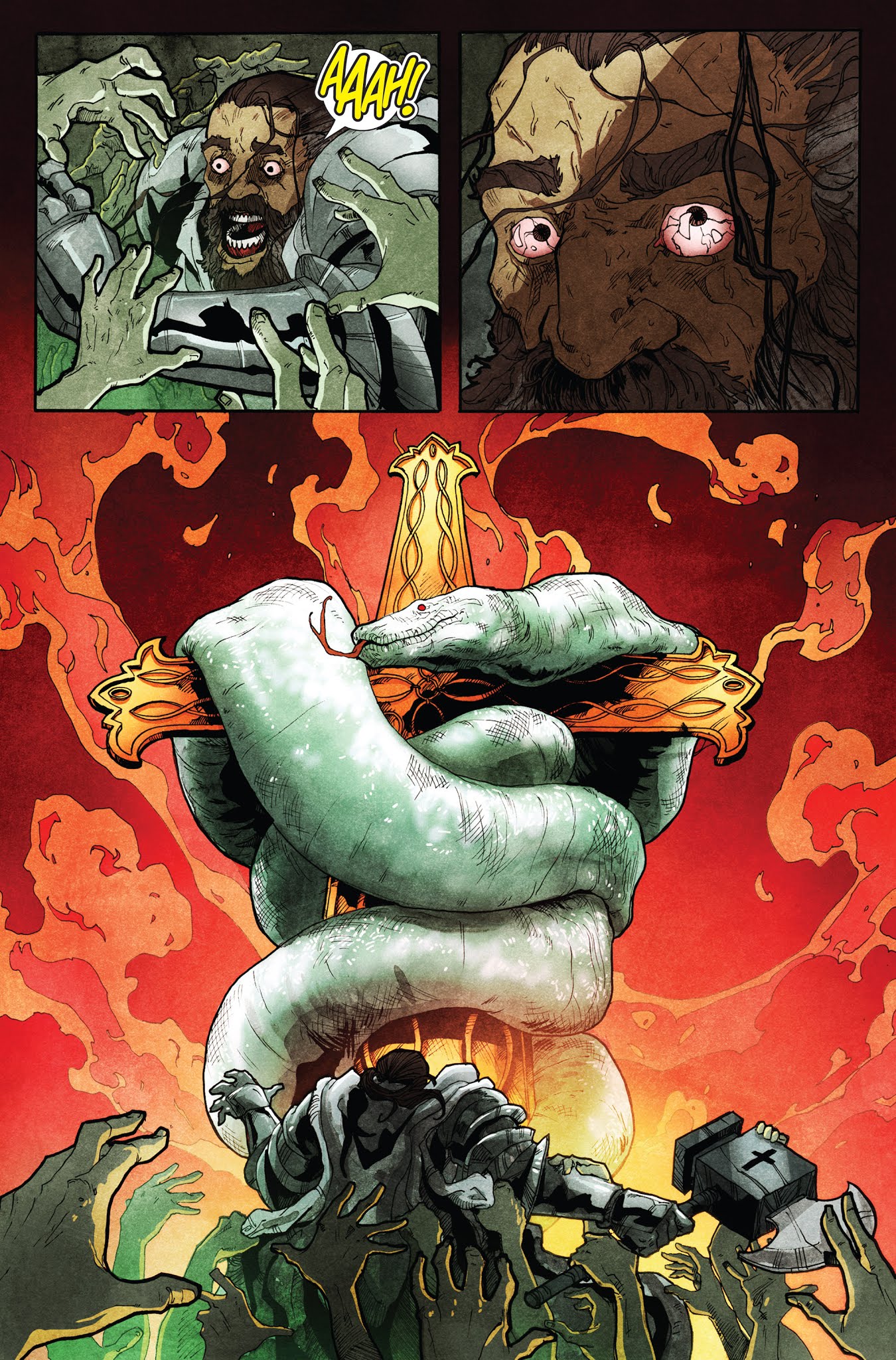 Read online Plague comic -  Issue #4 - 17