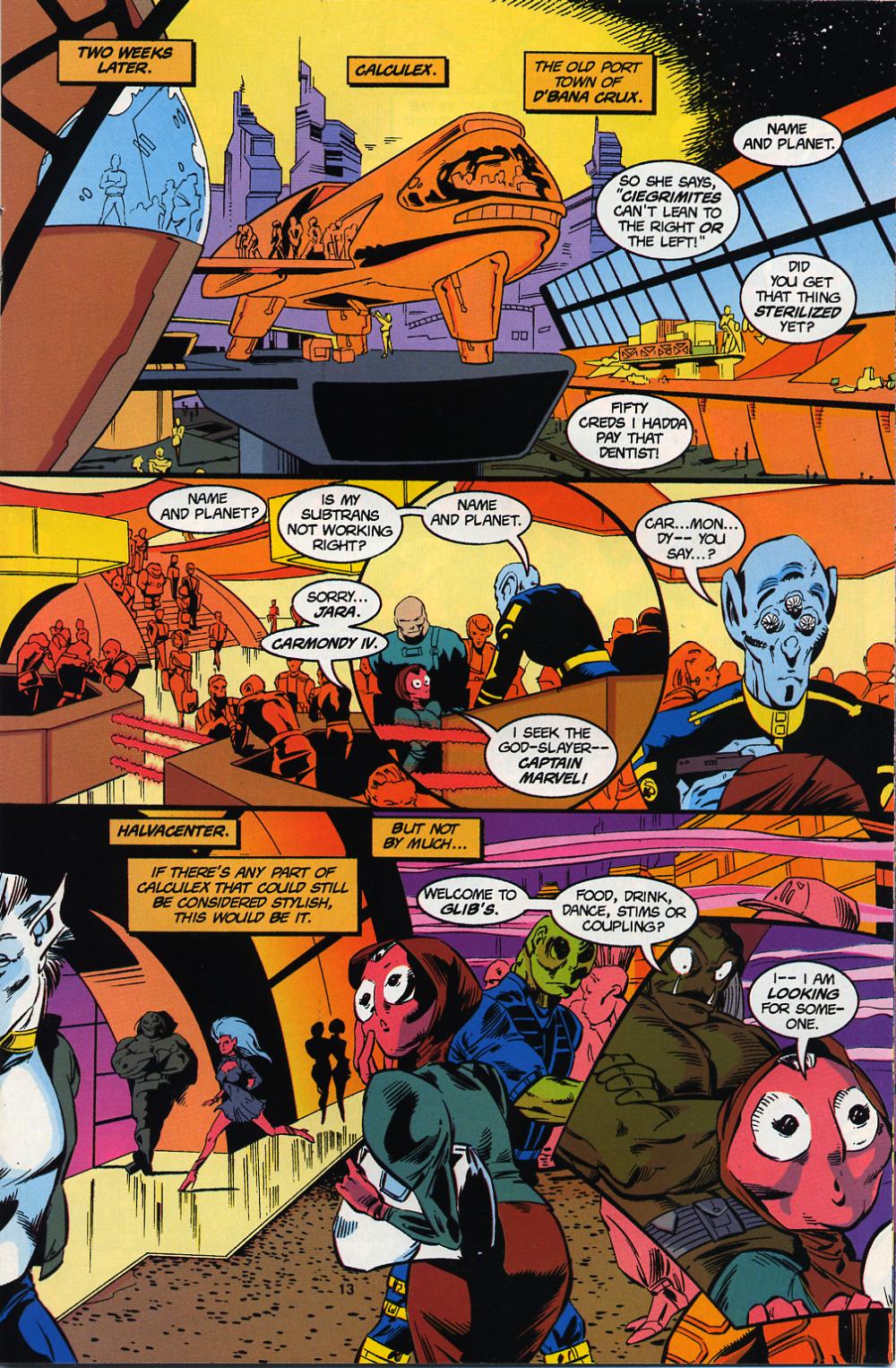 Read online Captain Marvel (1995) comic -  Issue #5 - 10