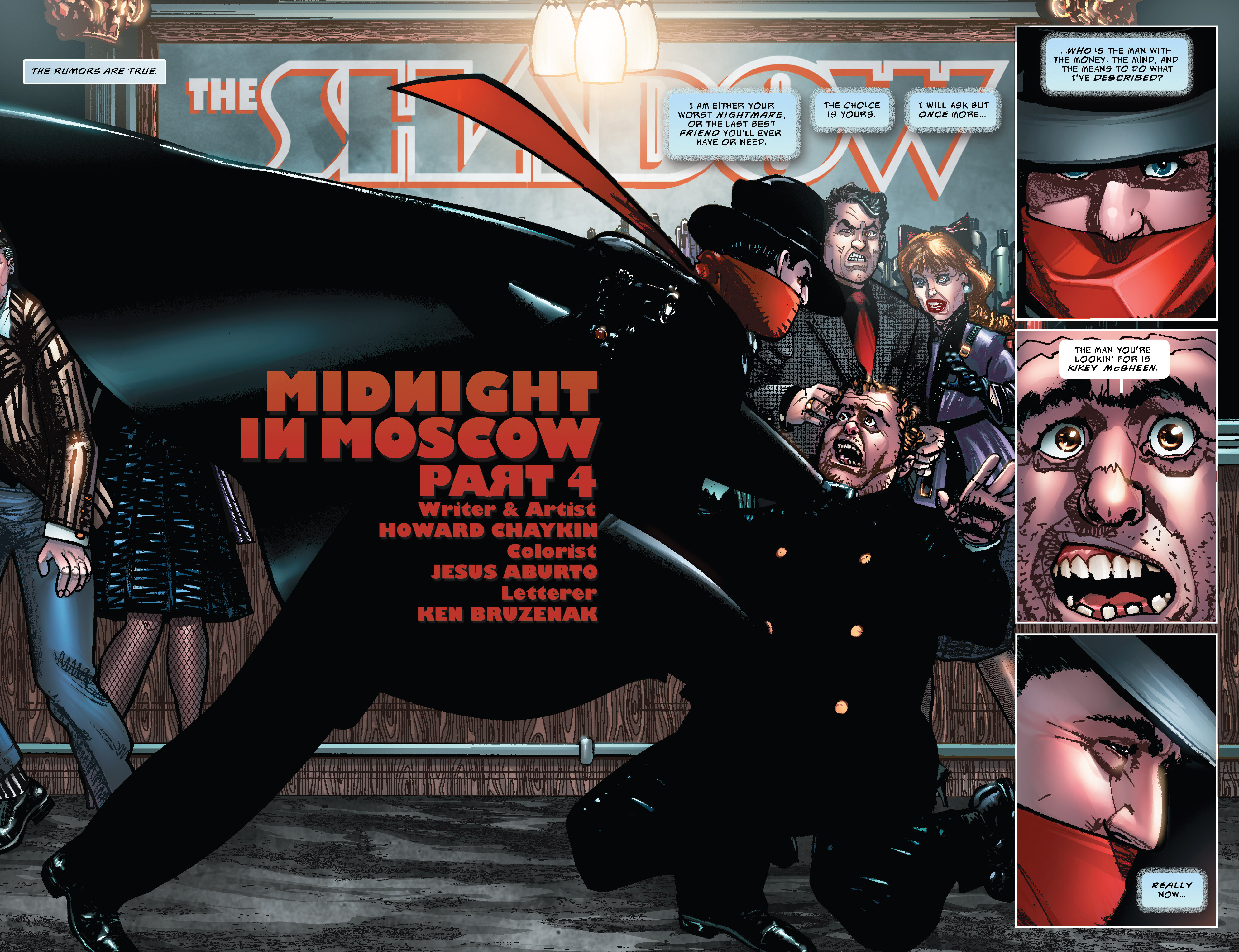 Read online The Shadow: Midnight in Moscow comic -  Issue #4 - 4