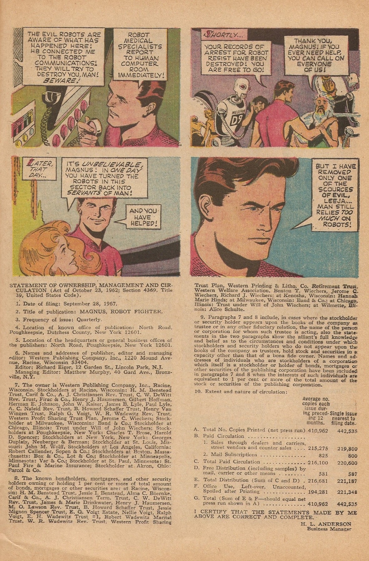 Read online Magnus, Robot Fighter 4000 AD comic -  Issue #22 - 29