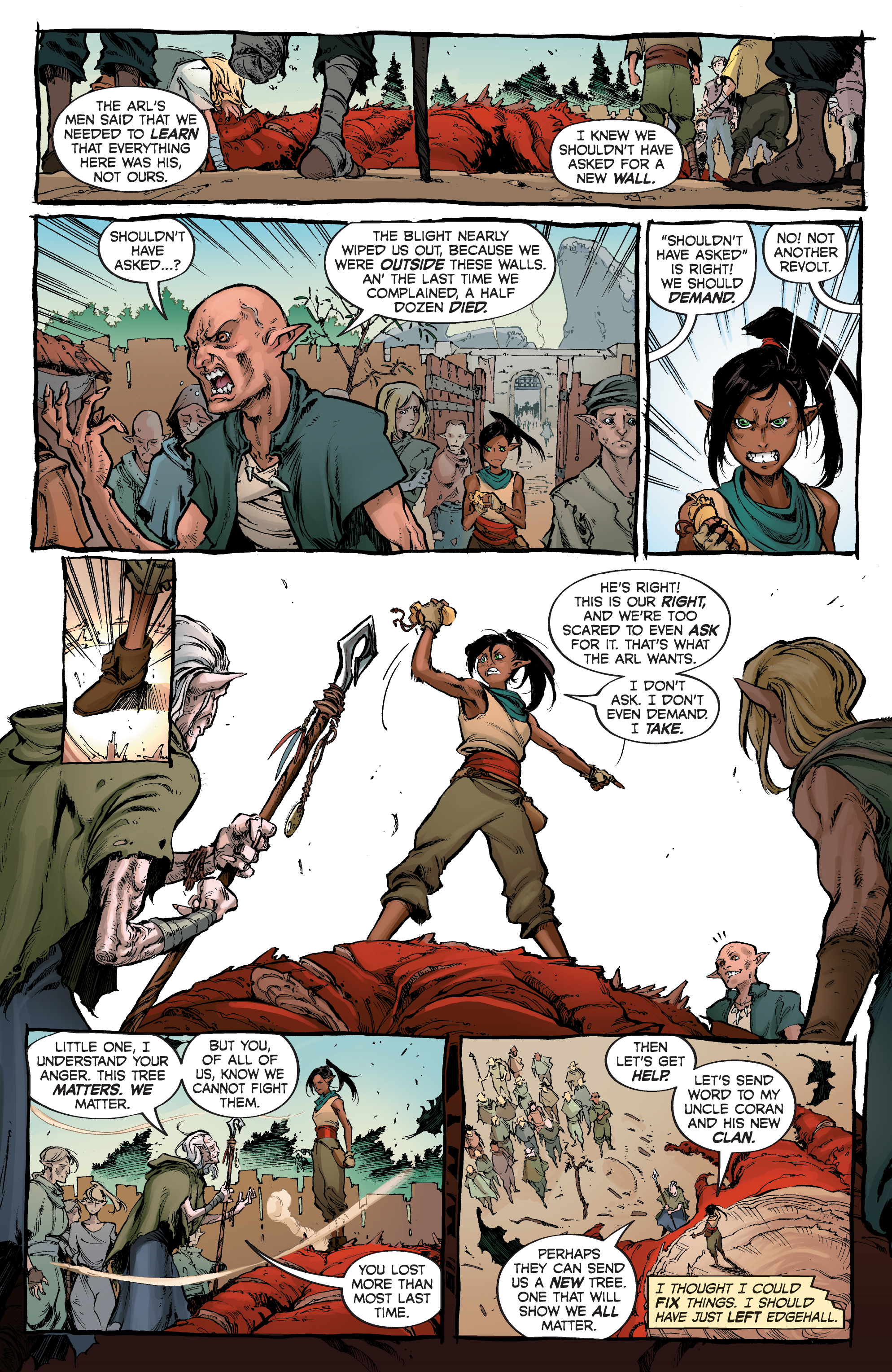 Read online Dragon Age: Knight Errant comic -  Issue #2 - 9