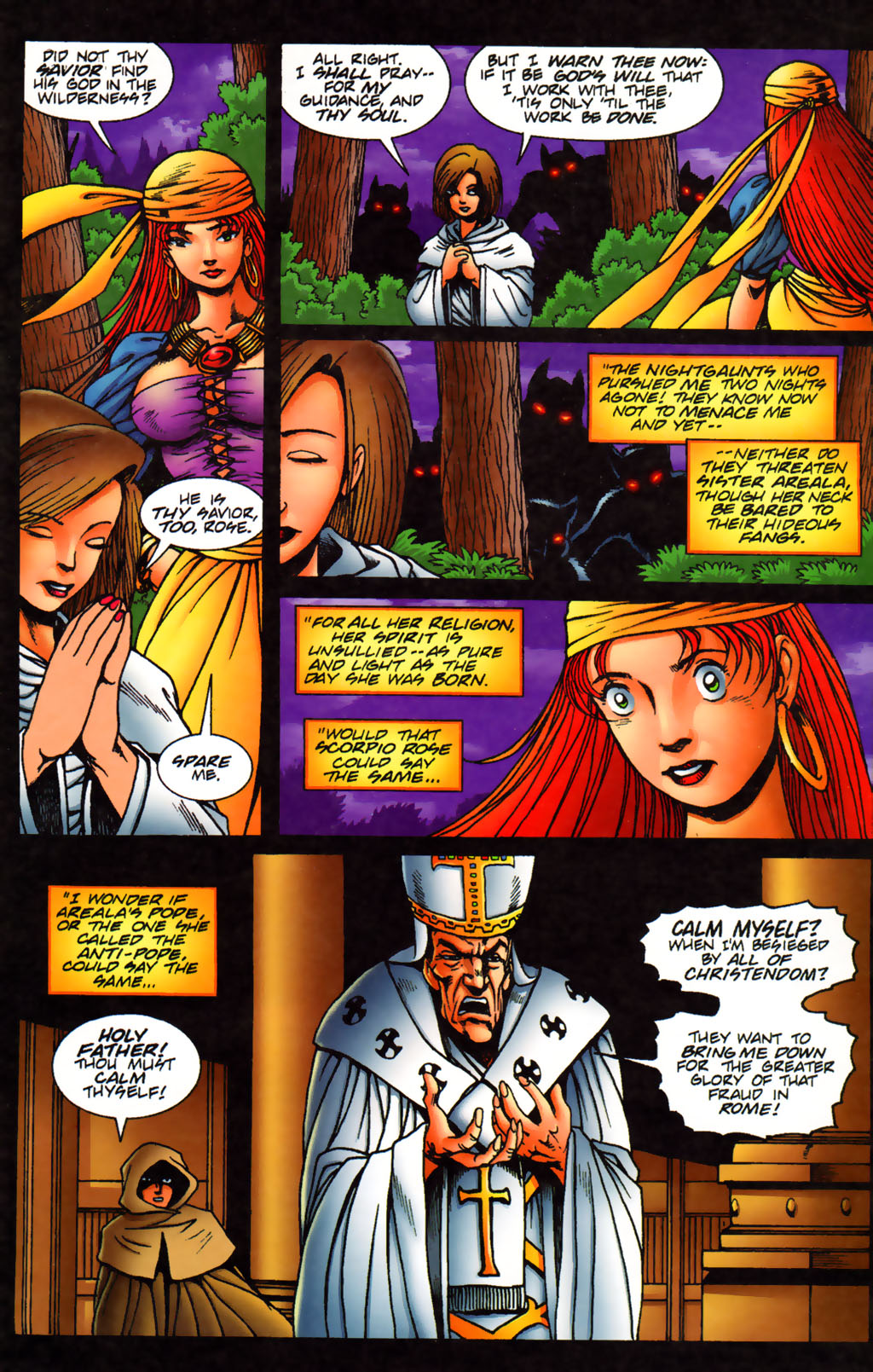 Read online Warrior Nun Areala: Scorpio Rose comic -  Issue #2 - 11