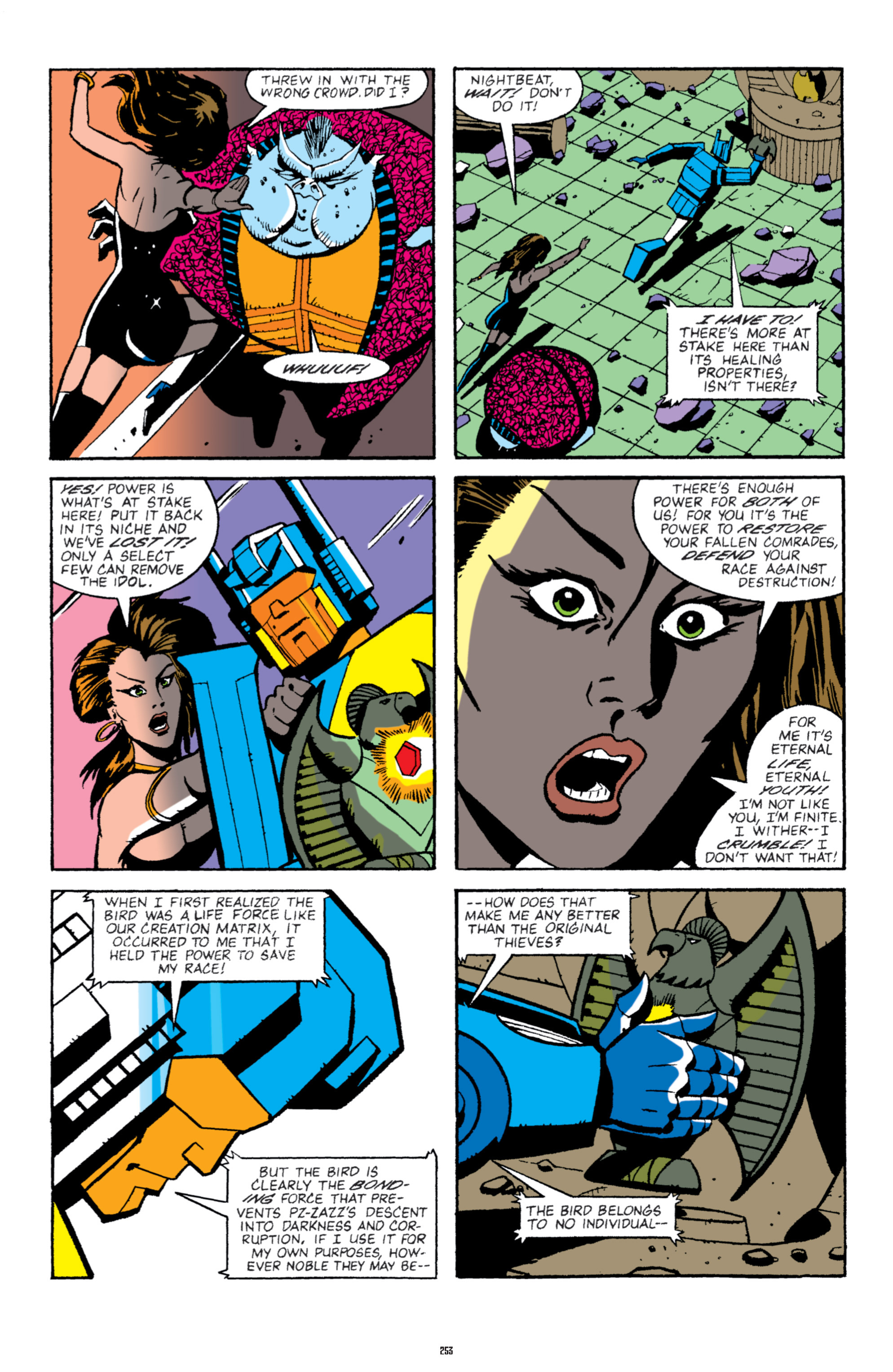 Read online The Transformers Classics comic -  Issue # TPB 5 - 254