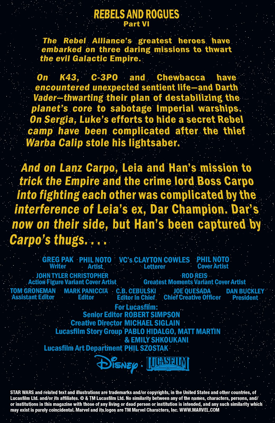 Star Wars (2015) issue 73 - Page 2