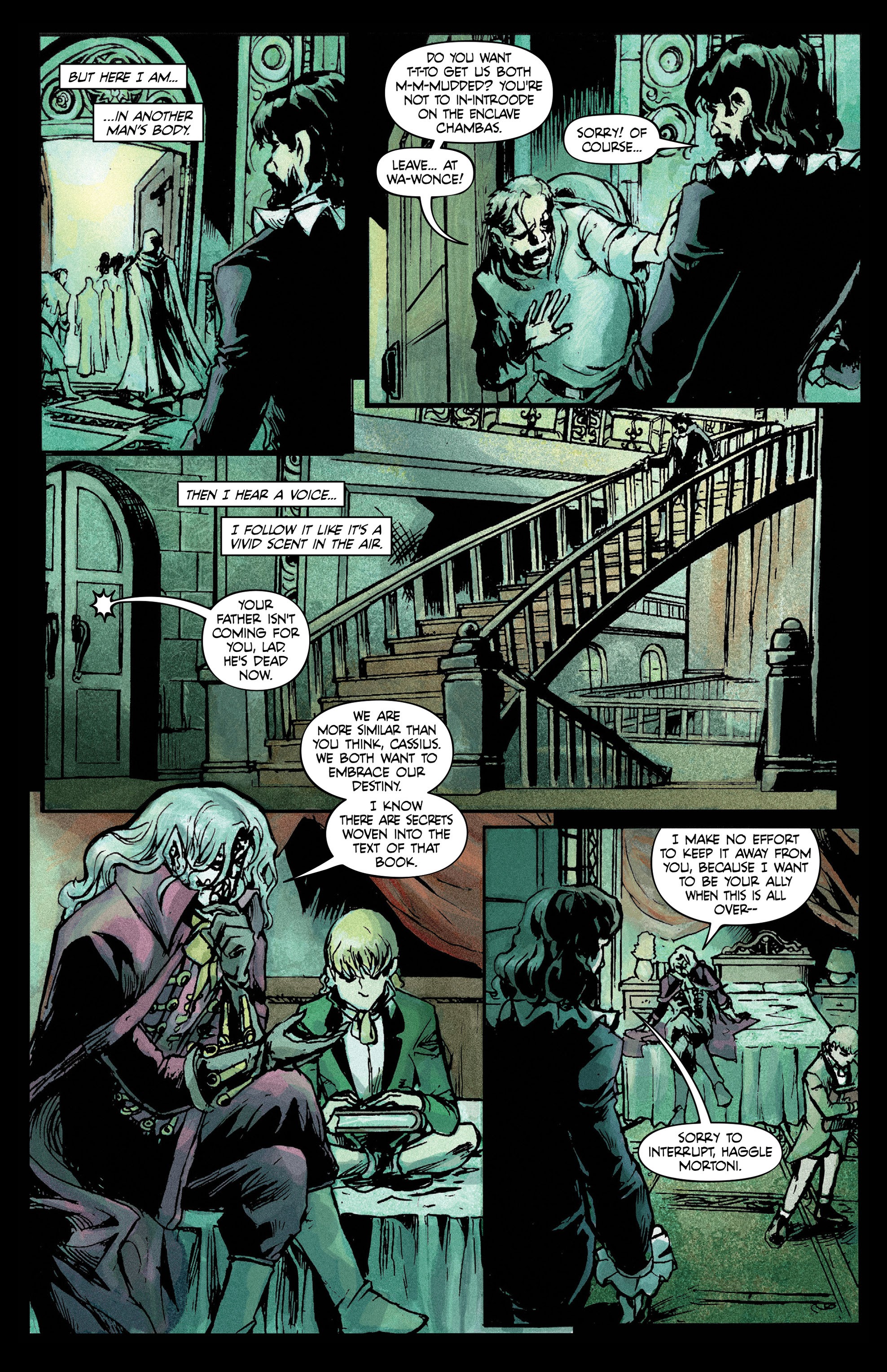 Read online Raven Nevermore comic -  Issue #4 - 28