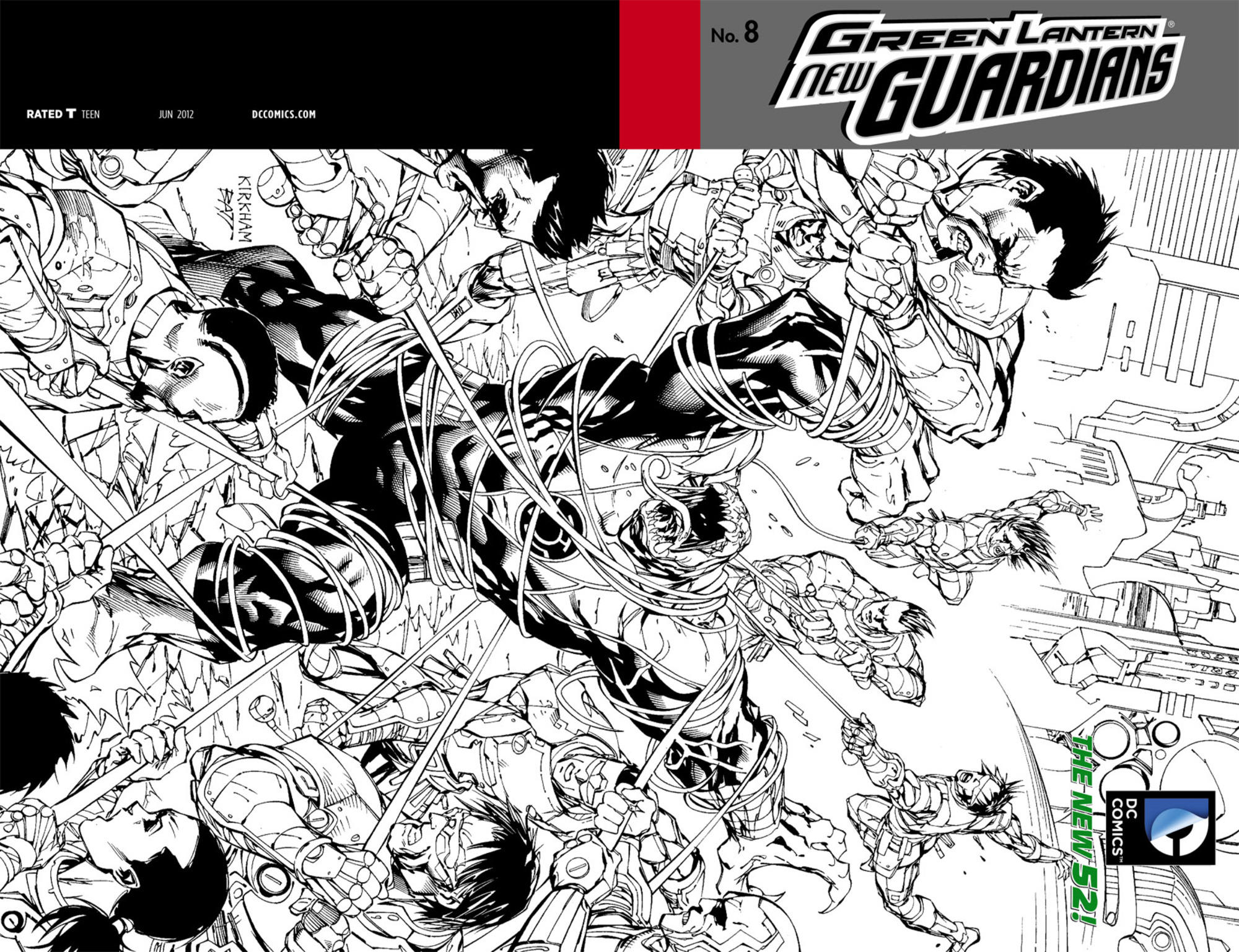 Read online Green Lantern: New Guardians comic -  Issue #8 - 2