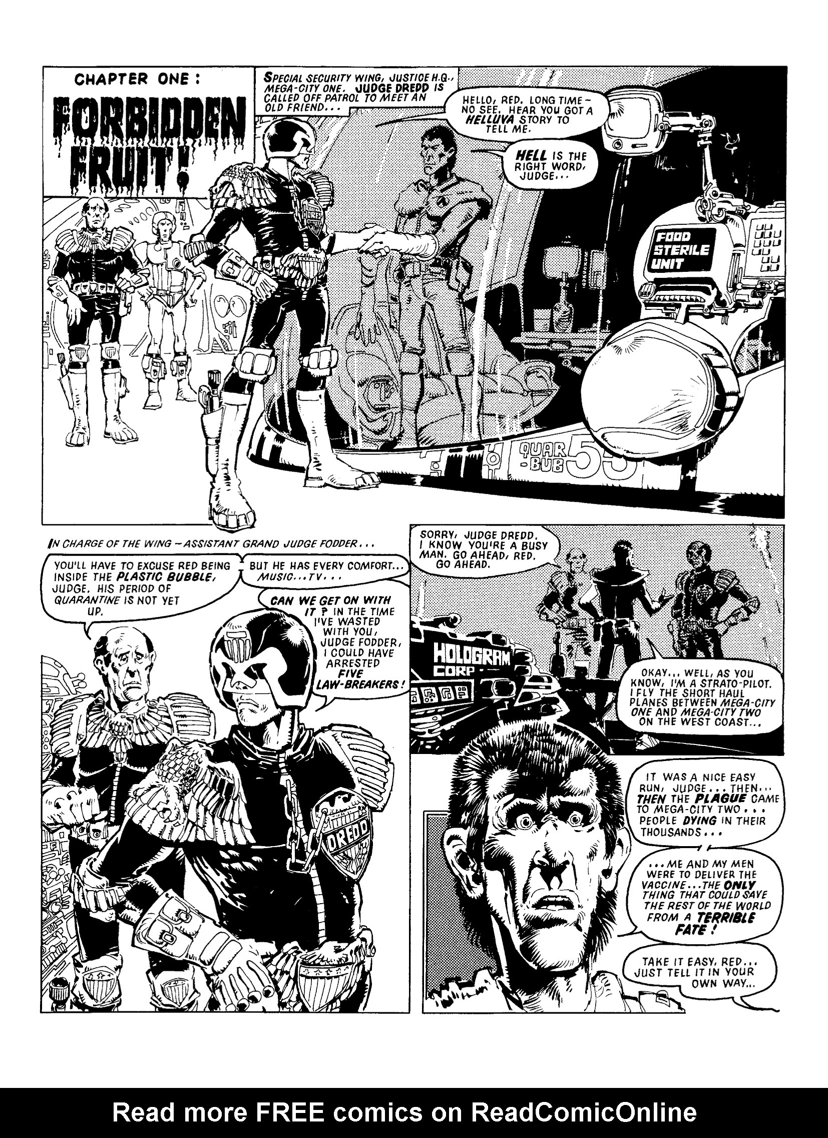 Read online Judge Dredd: The Cursed Earth Uncensored comic -  Issue # TPB - 7