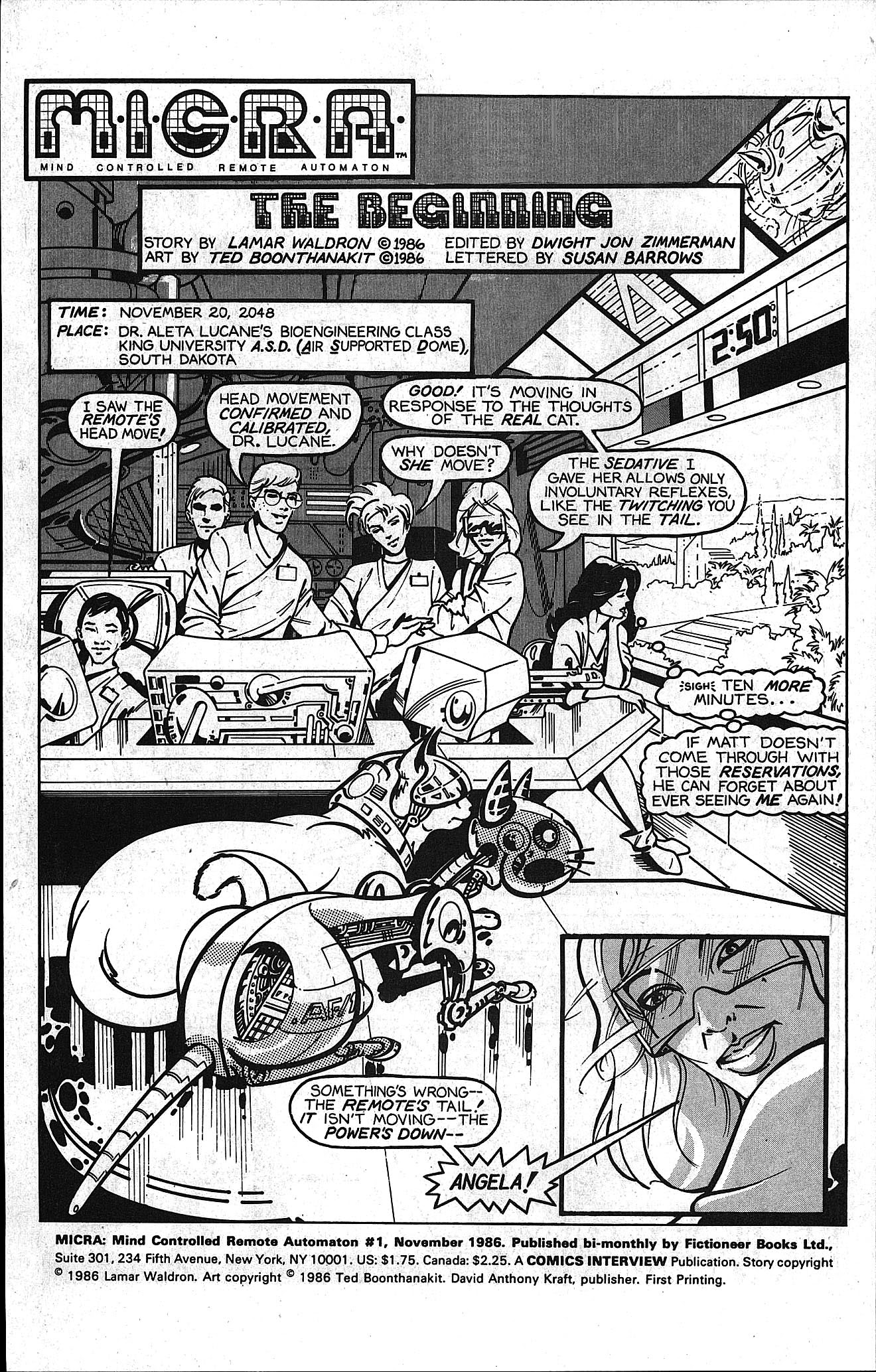 Read online MICRA: Mind Controlled Remote Automaton comic -  Issue #1 - 3