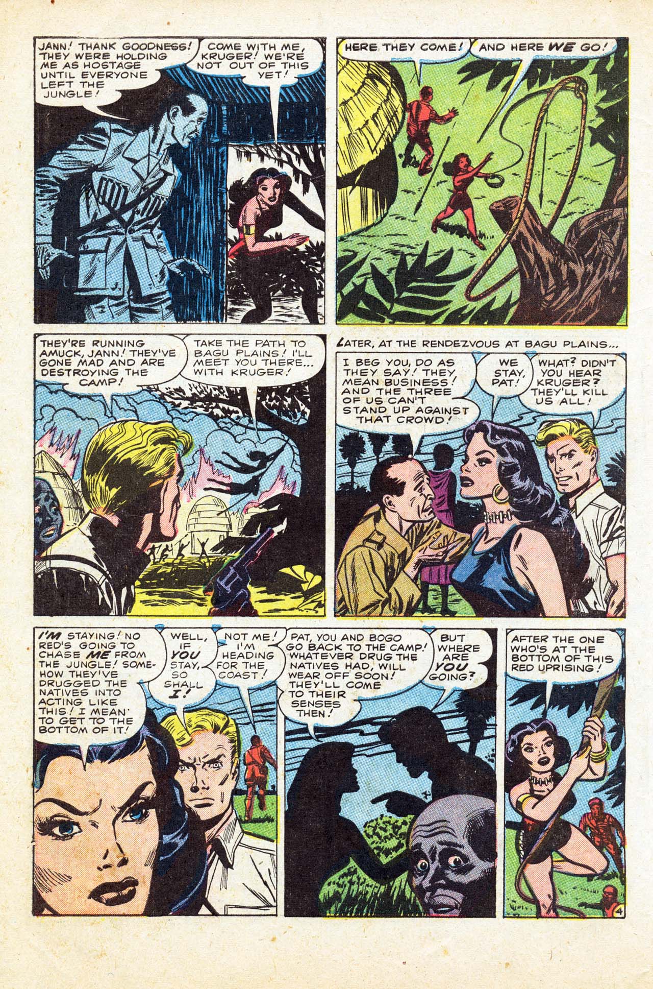 Read online Jungle Tales comic -  Issue #5 - 6