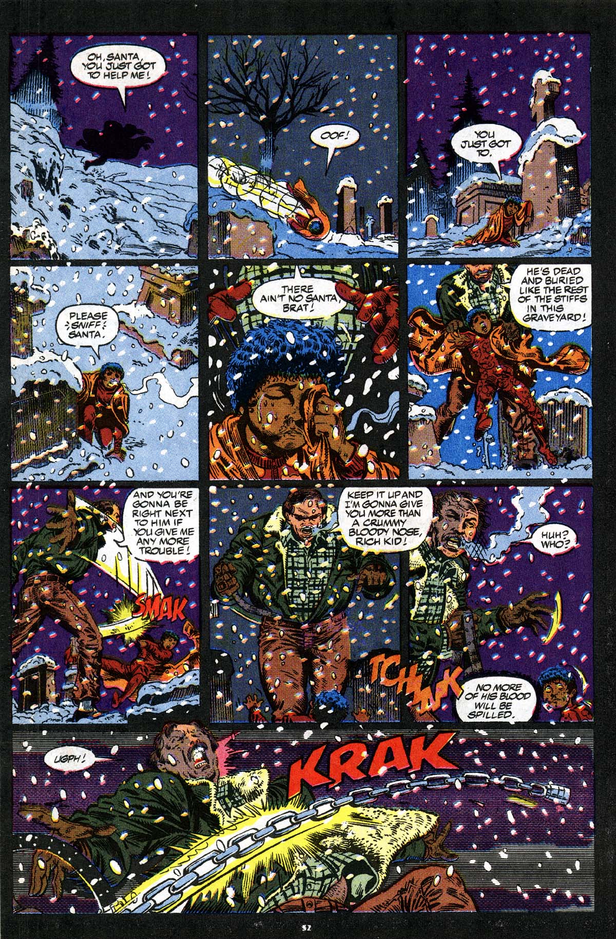 Read online Marvel Holiday Special (1991) comic -  Issue #1991 - 57