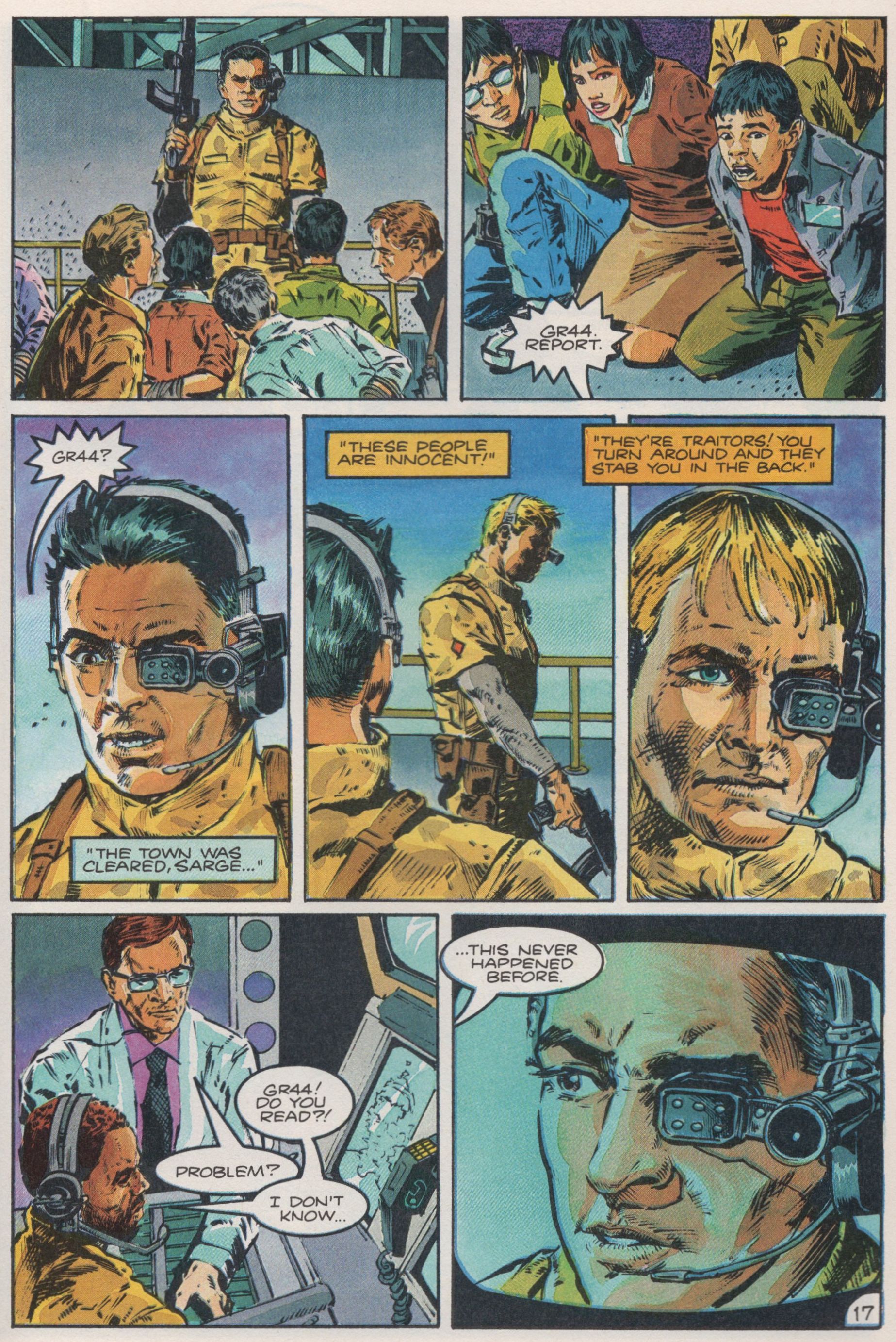 Read online Universal Soldier comic -  Issue #1 - 21