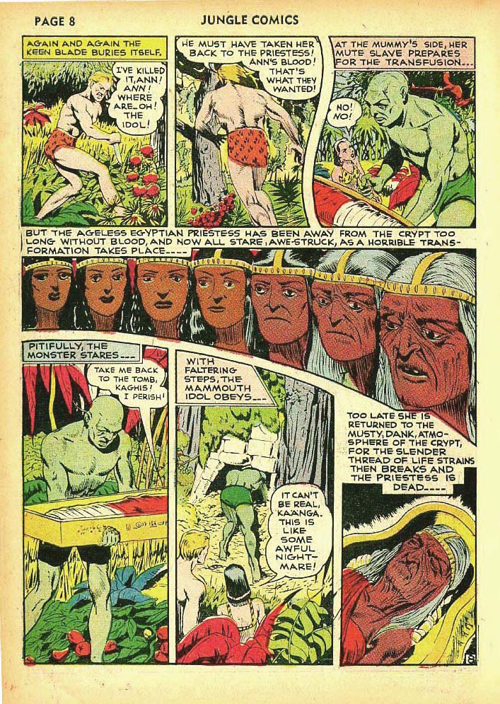 Read online Jungle Comics comic -  Issue #25 - 10