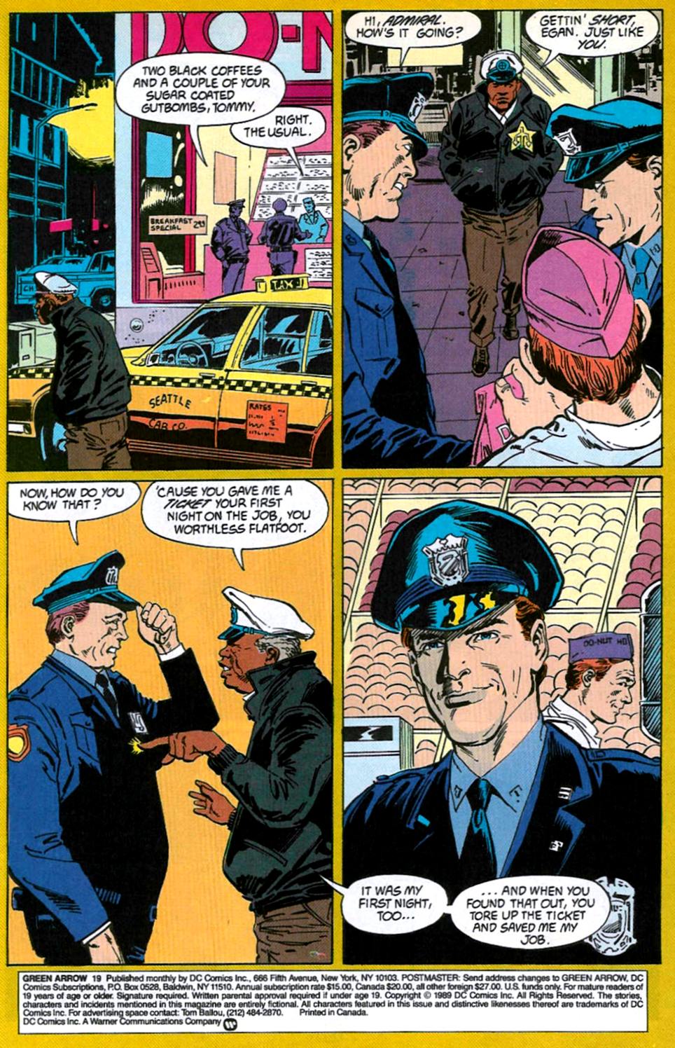 Read online Green Arrow (1988) comic -  Issue #19 - 2