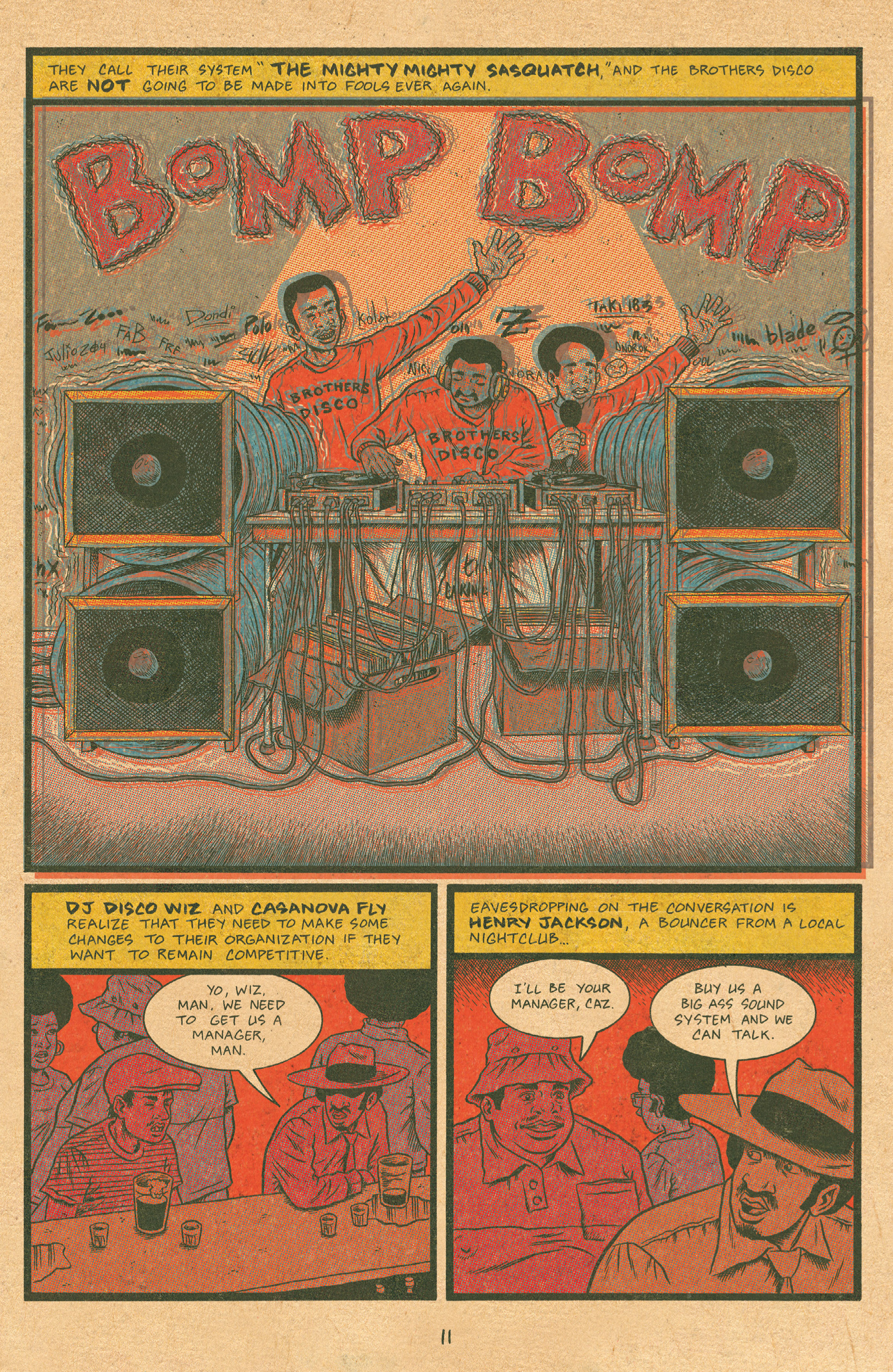 Read online Hip Hop Family Tree (2015) comic -  Issue #1 - 13