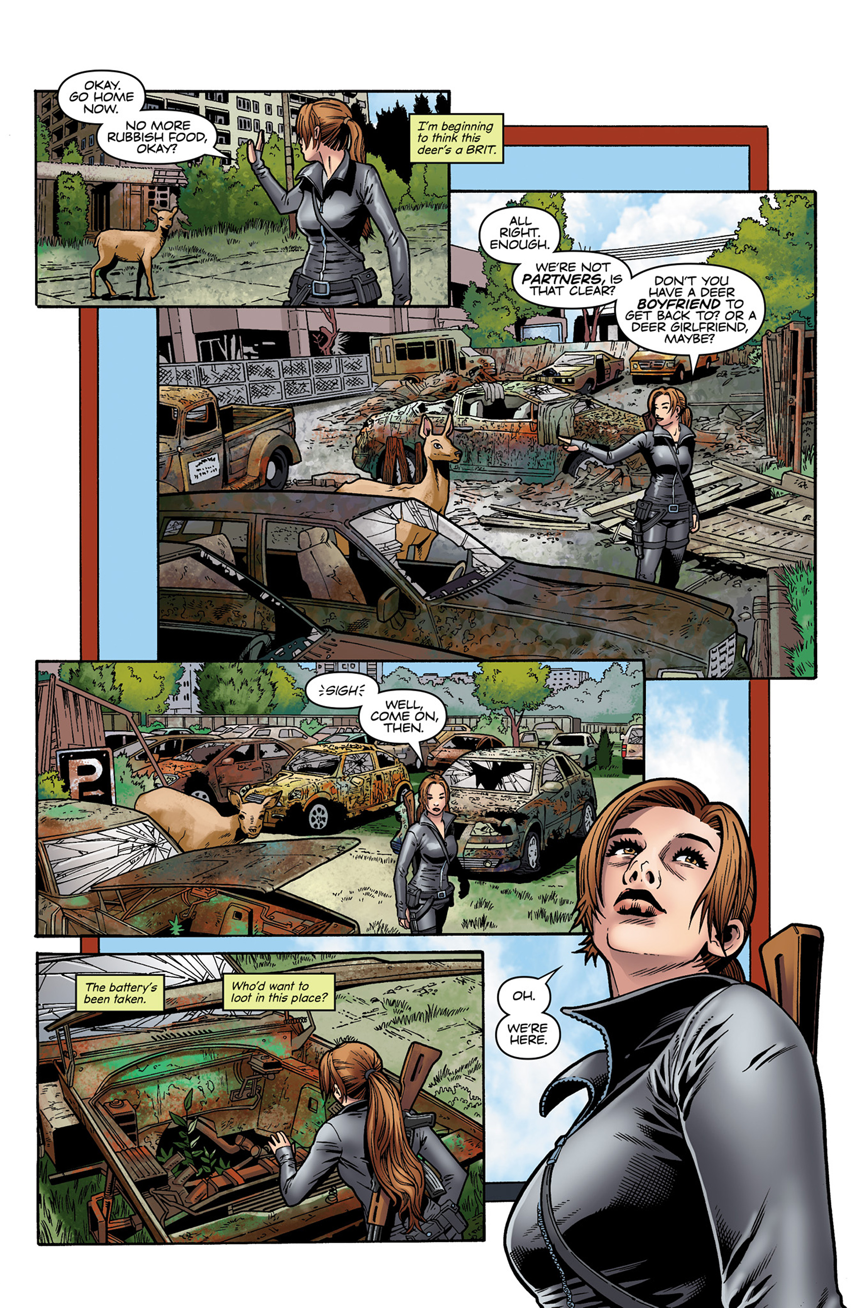 Read online Tomb Raider (2014) comic -  Issue #8 - 13