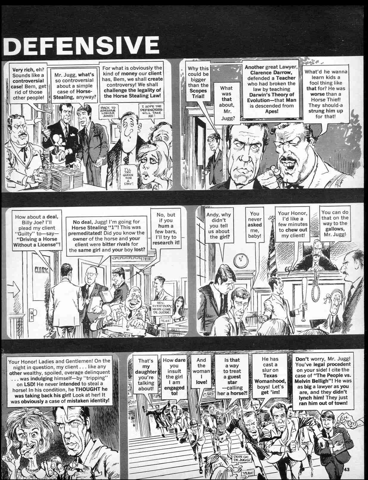 Read online MAD comic -  Issue #123 - 48