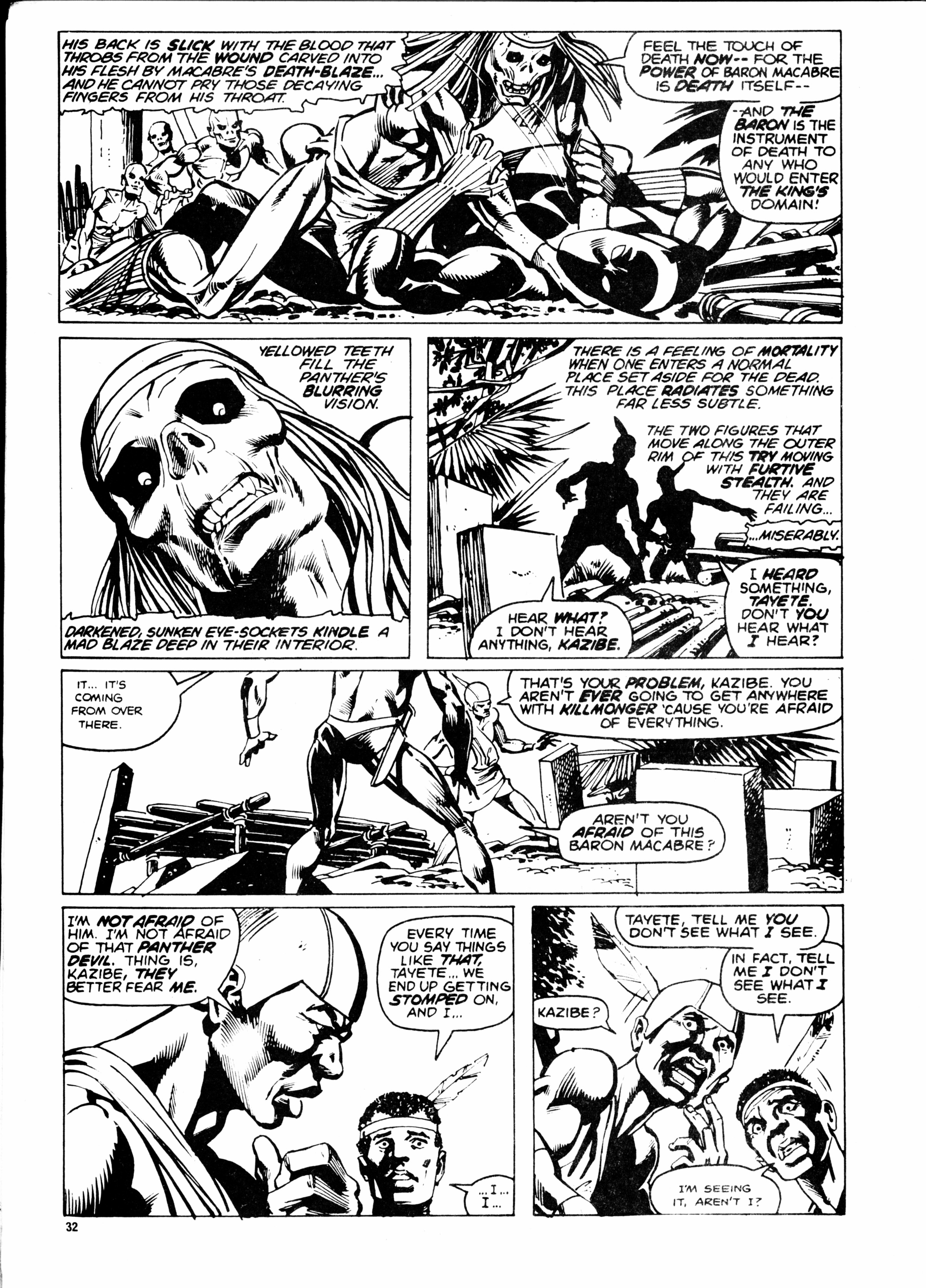Read online Planet of the Apes (1974) comic -  Issue #65 - 32