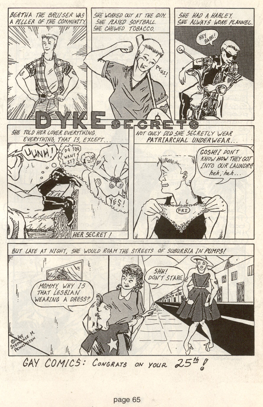 Read online Gay Comix (Gay Comics) comic -  Issue #25 - 66