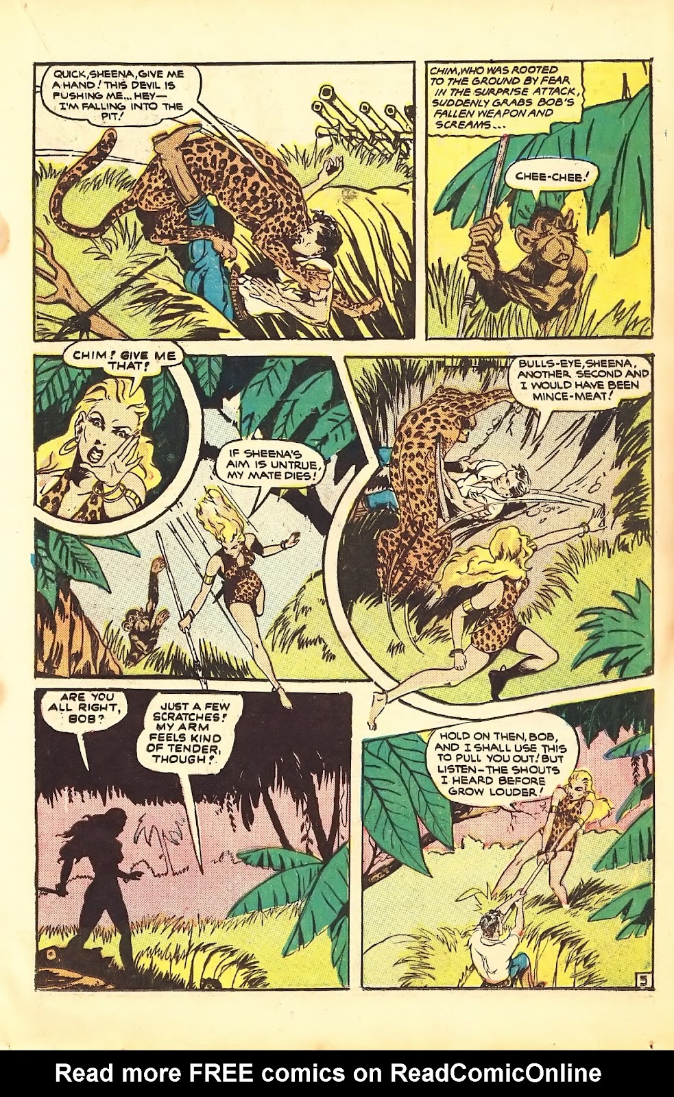 Sheena, Queen of the Jungle (1942) issue 7 - Page 23