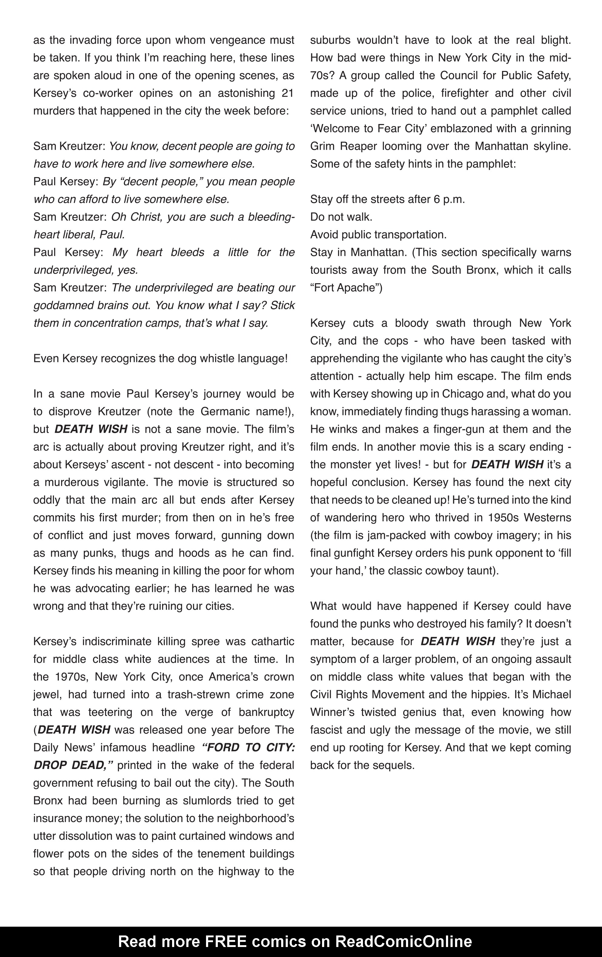 Read online Kill or Be Killed comic -  Issue #1 - 41