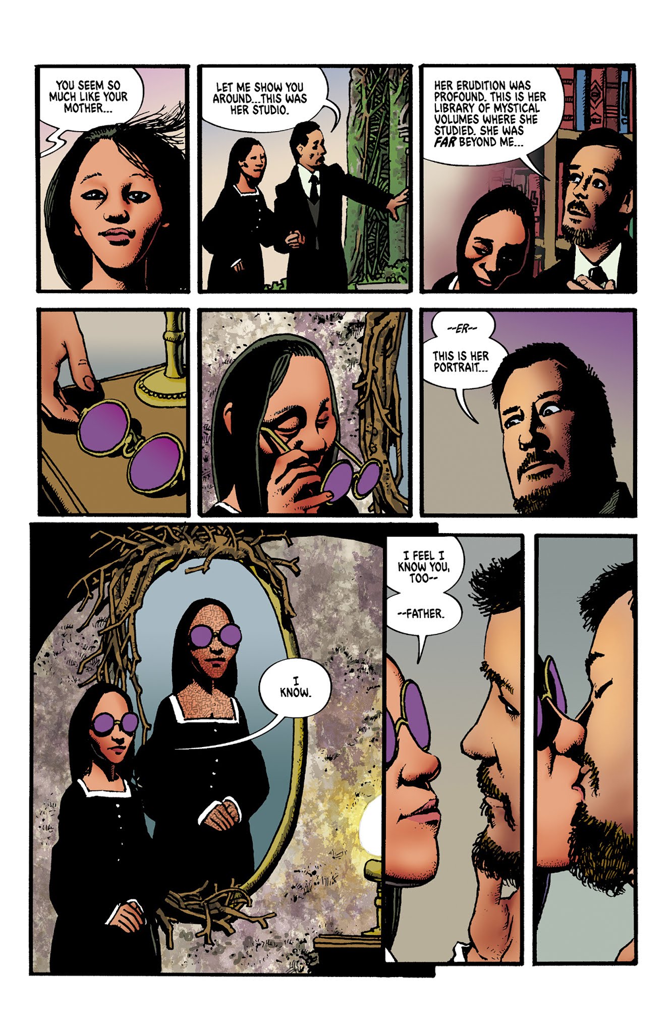 Read online Edgar Allan Poe's Morella and the Murders in the Rue Morgue comic -  Issue # Full - 8