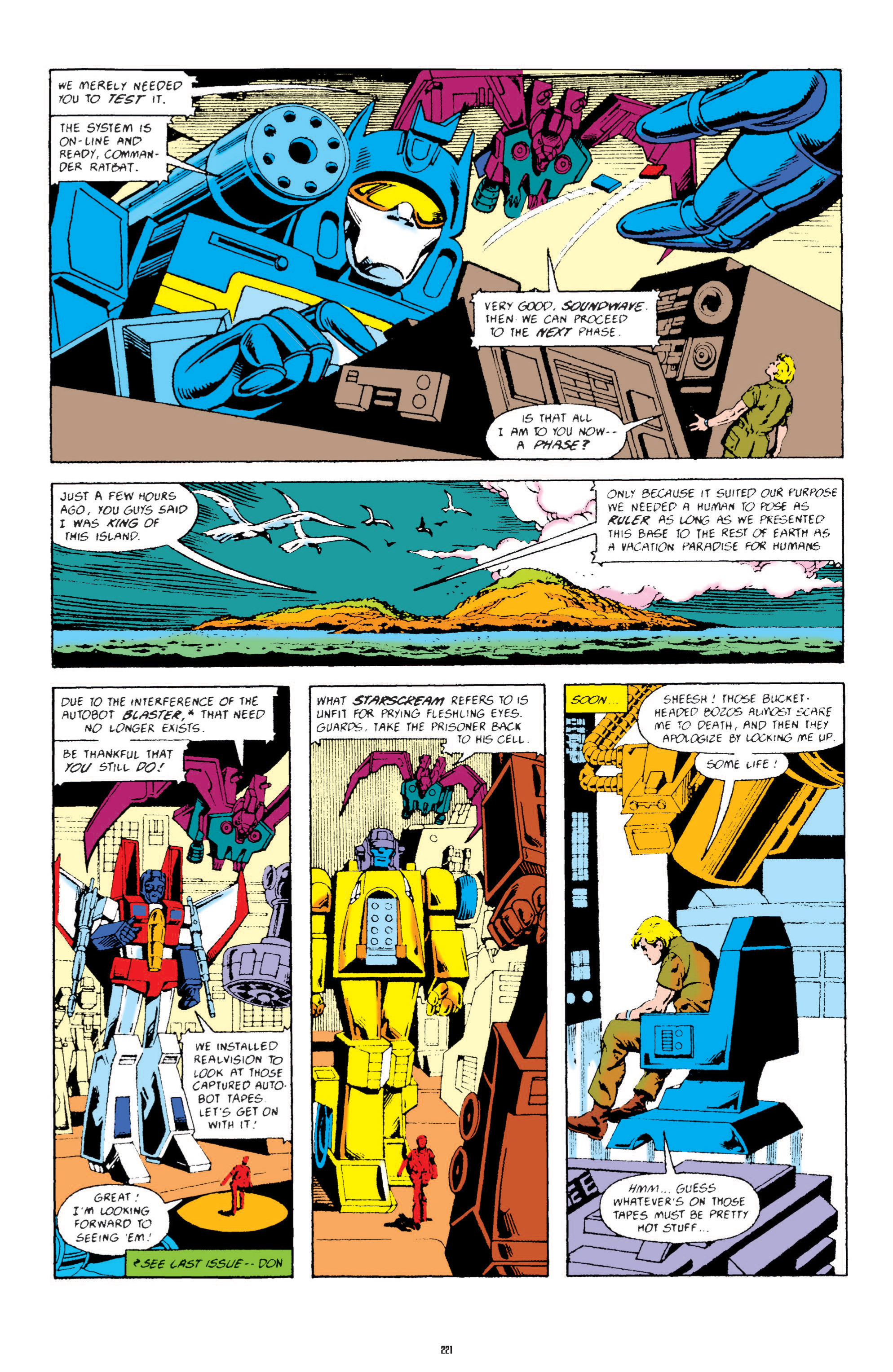 Read online The Transformers Classics comic -  Issue # TPB 4 - 222