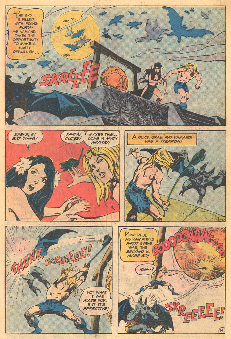 Read online Kamandi, The Last Boy On Earth comic -  Issue #52 - 17