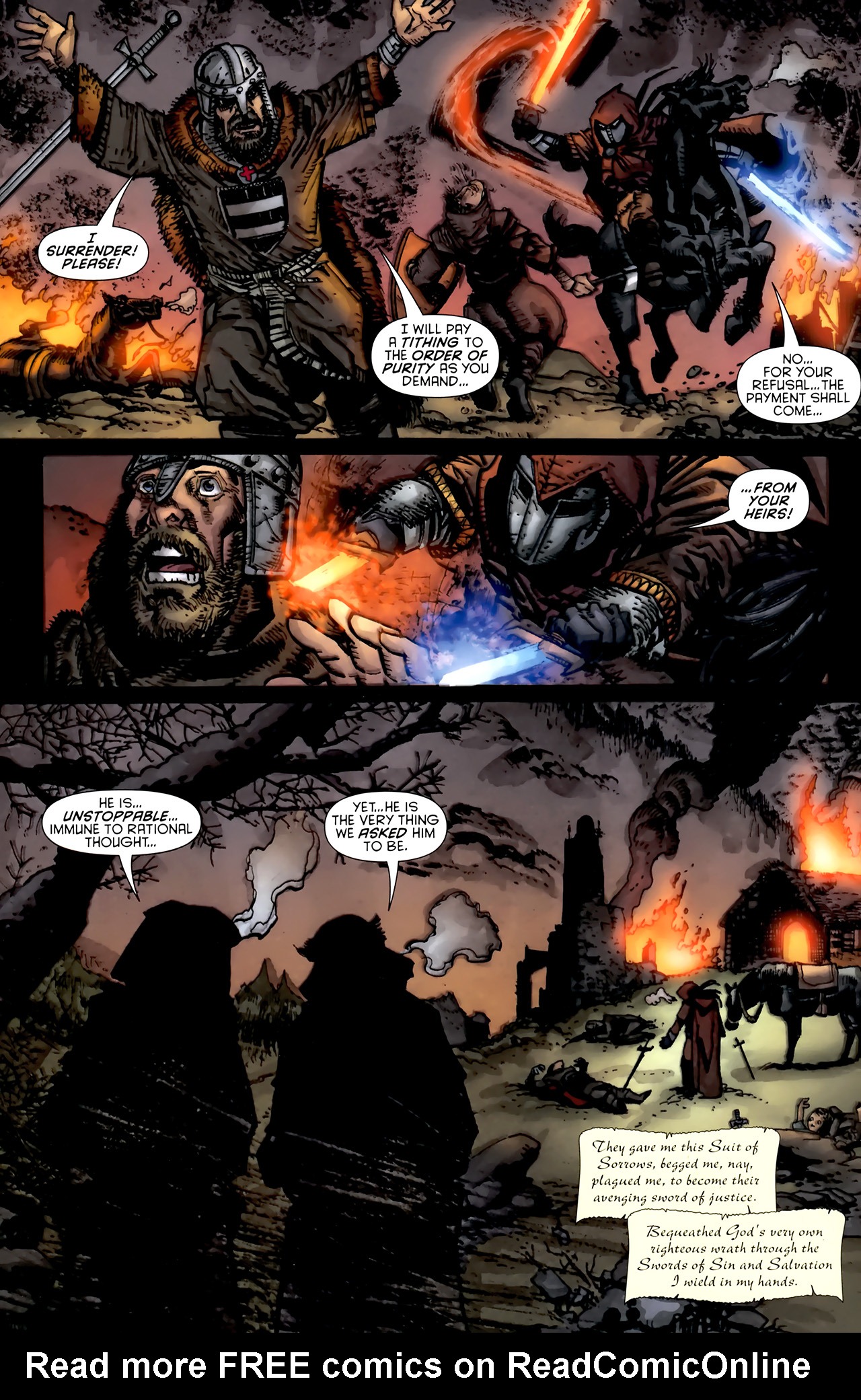 Read online Azrael (2009) comic -  Issue #6 - 4