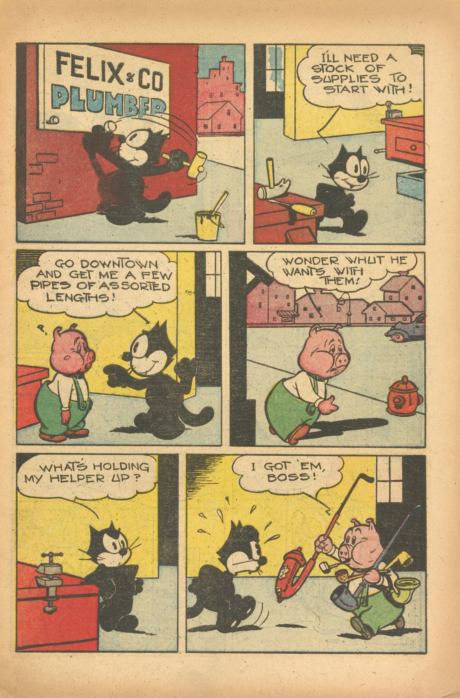 Read online Felix the Cat (1951) comic -  Issue #22 - 7