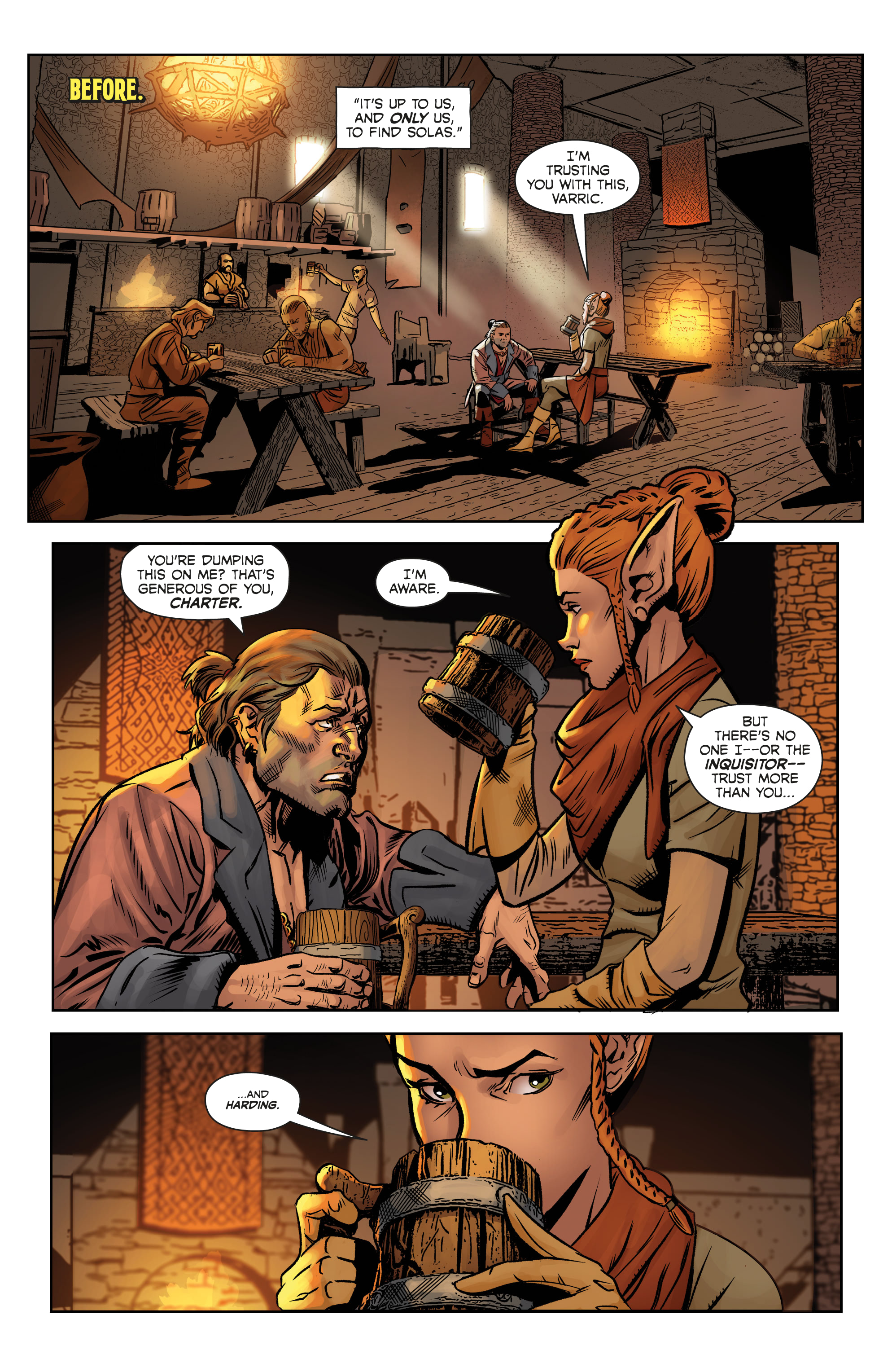 Read online Dragon Age: The Missing comic -  Issue #1 - 8