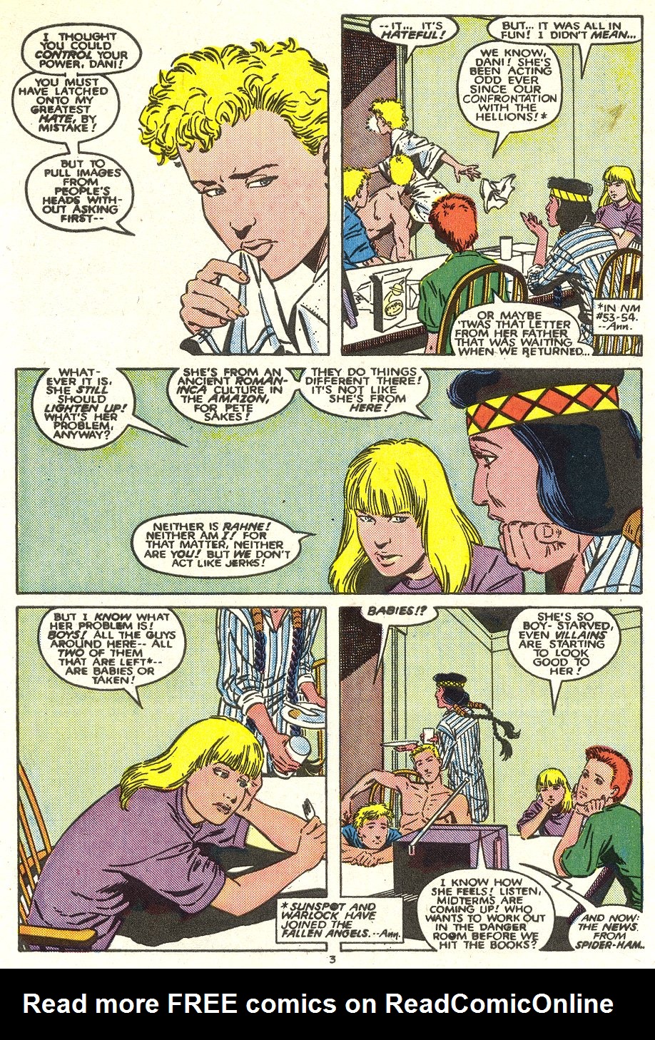 Read online The New Mutants comic -  Issue #56 - 4
