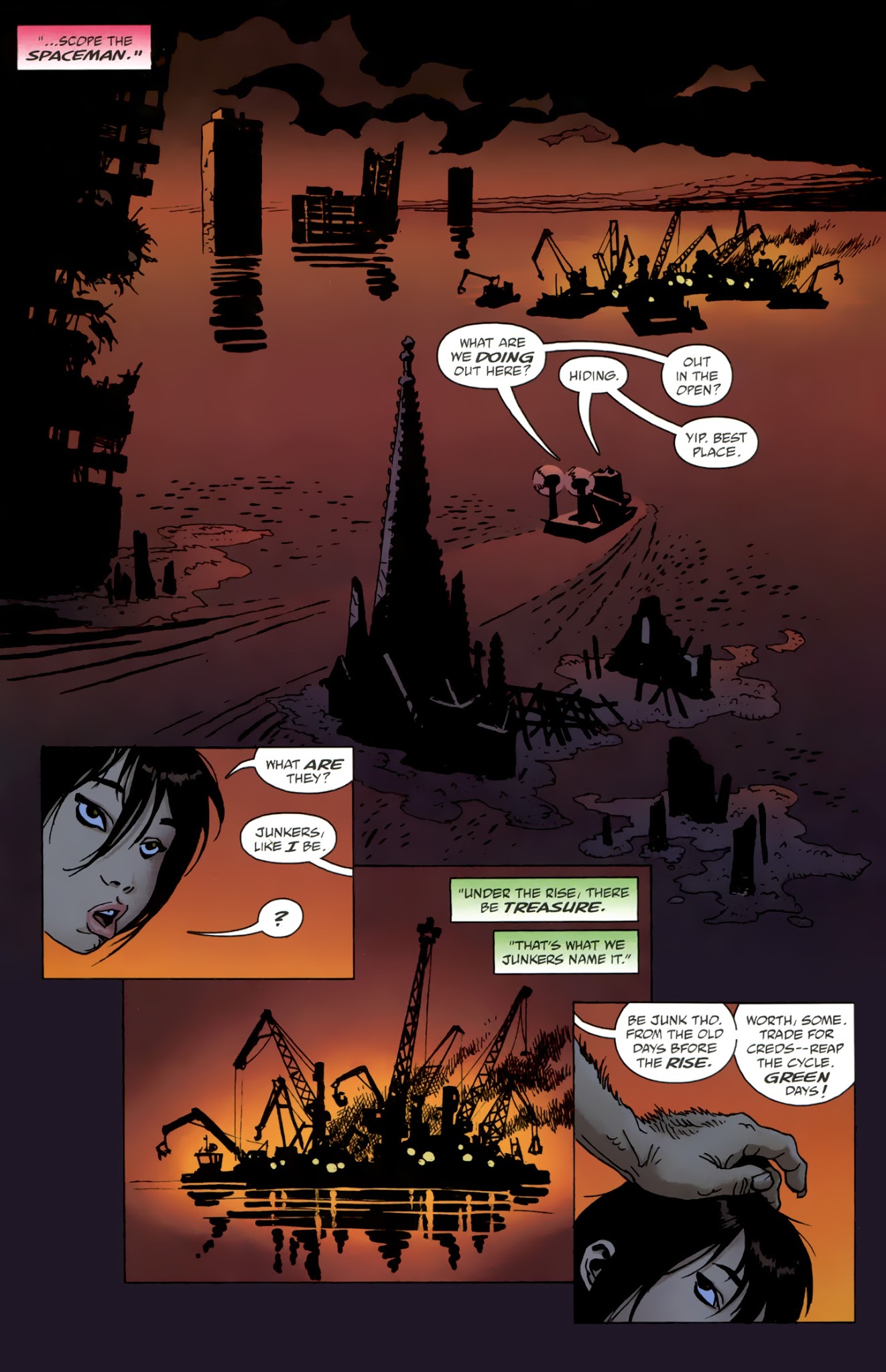 Read online Spaceman comic -  Issue #5 - 14