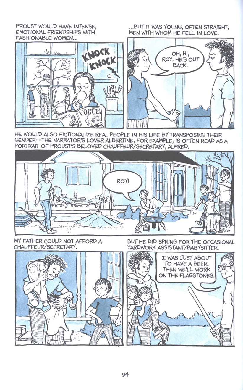 Read online Fun Home: A Family Tragicomic comic -  Issue # TPB - 101