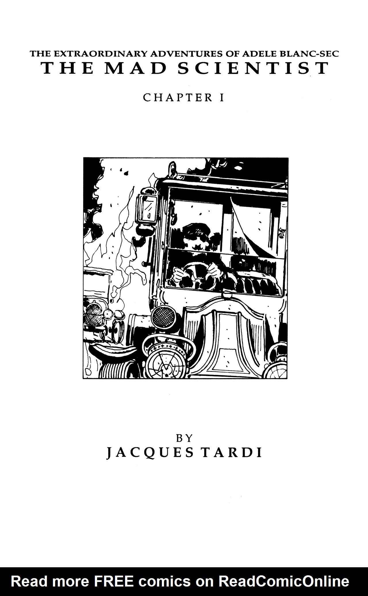 Read online The Extraordinary Adventures of Adele Blanc-Sec comic -  Issue #3 - 2