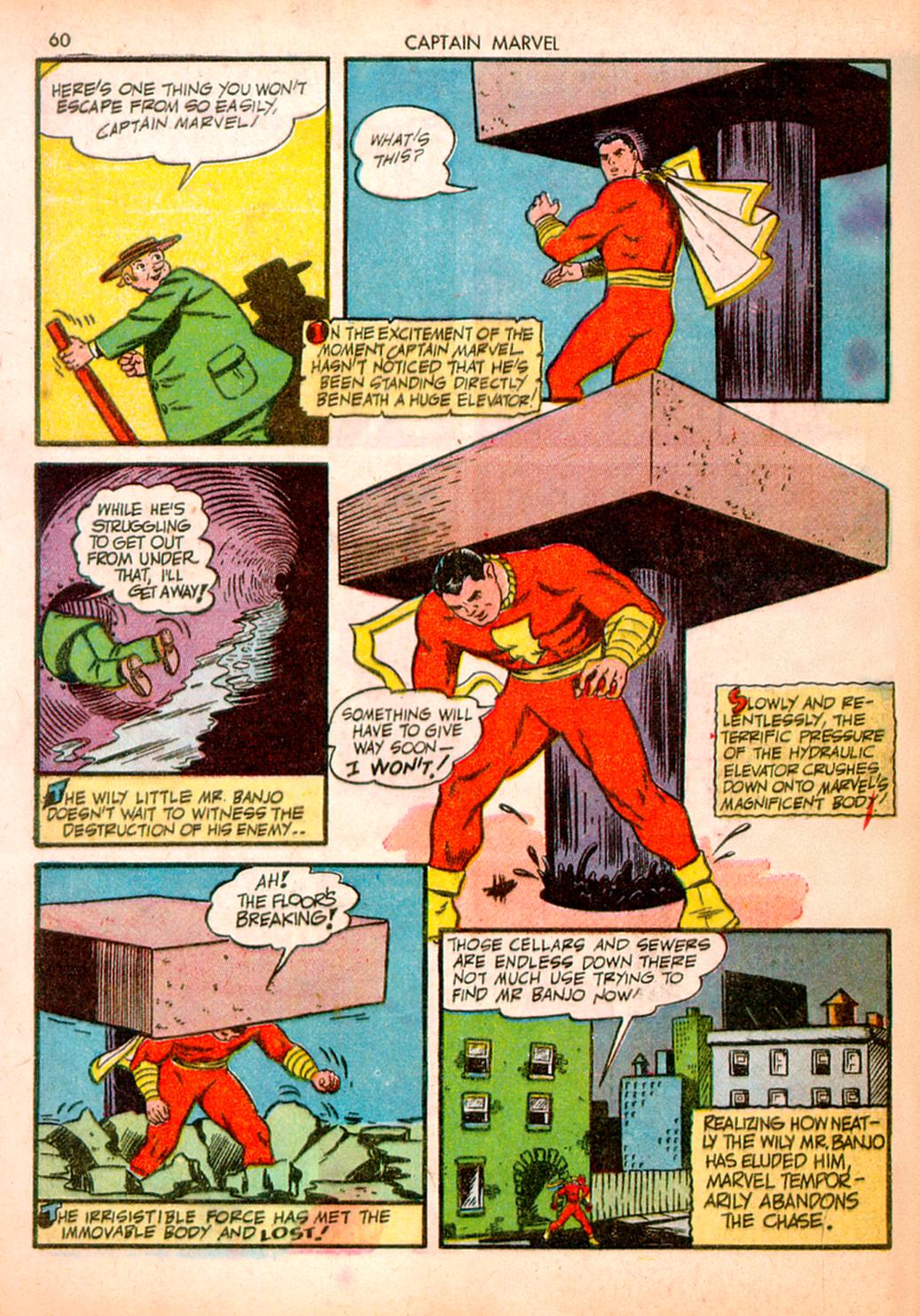 Read online Captain Marvel Adventures comic -  Issue #10 - 60