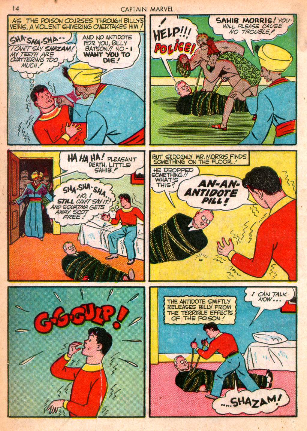 Captain Marvel Adventures issue 10 - Page 14