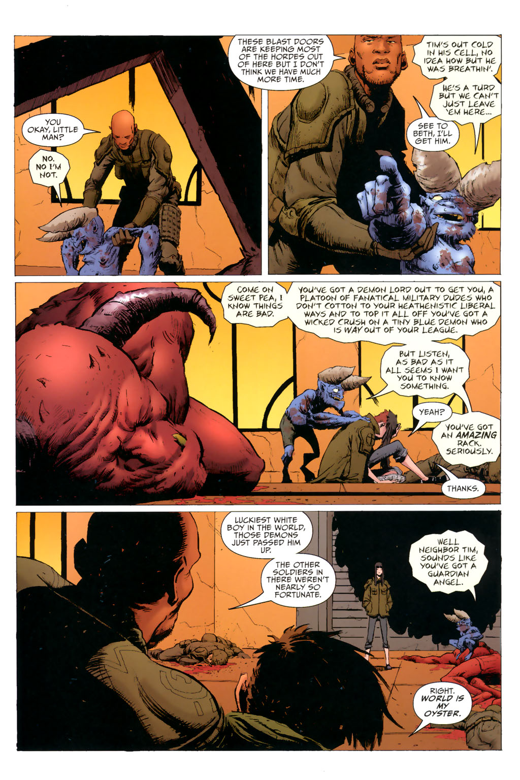 Read online Strange Girl comic -  Issue #8 - 20