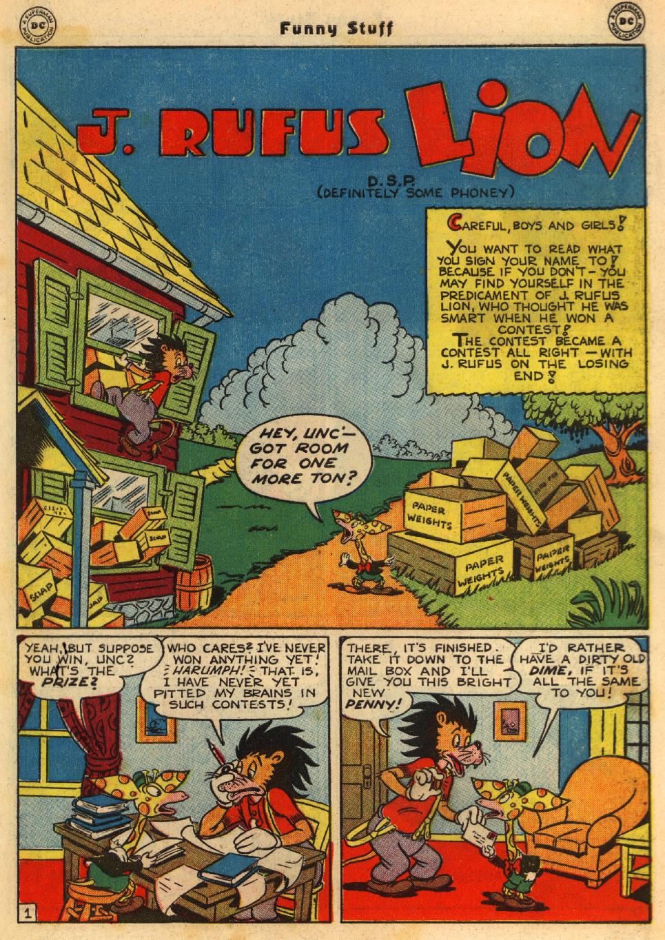 Read online Funny Stuff comic -  Issue #11 - 3