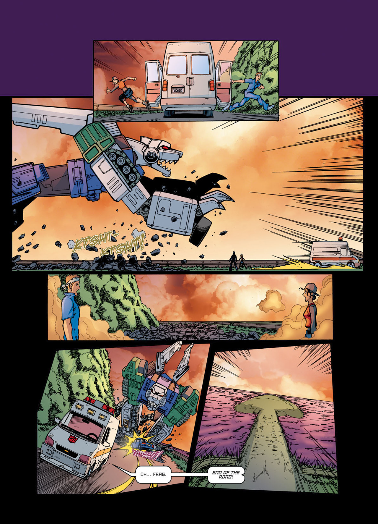 Read online The Transformers: Devastation comic -  Issue #3 - 23