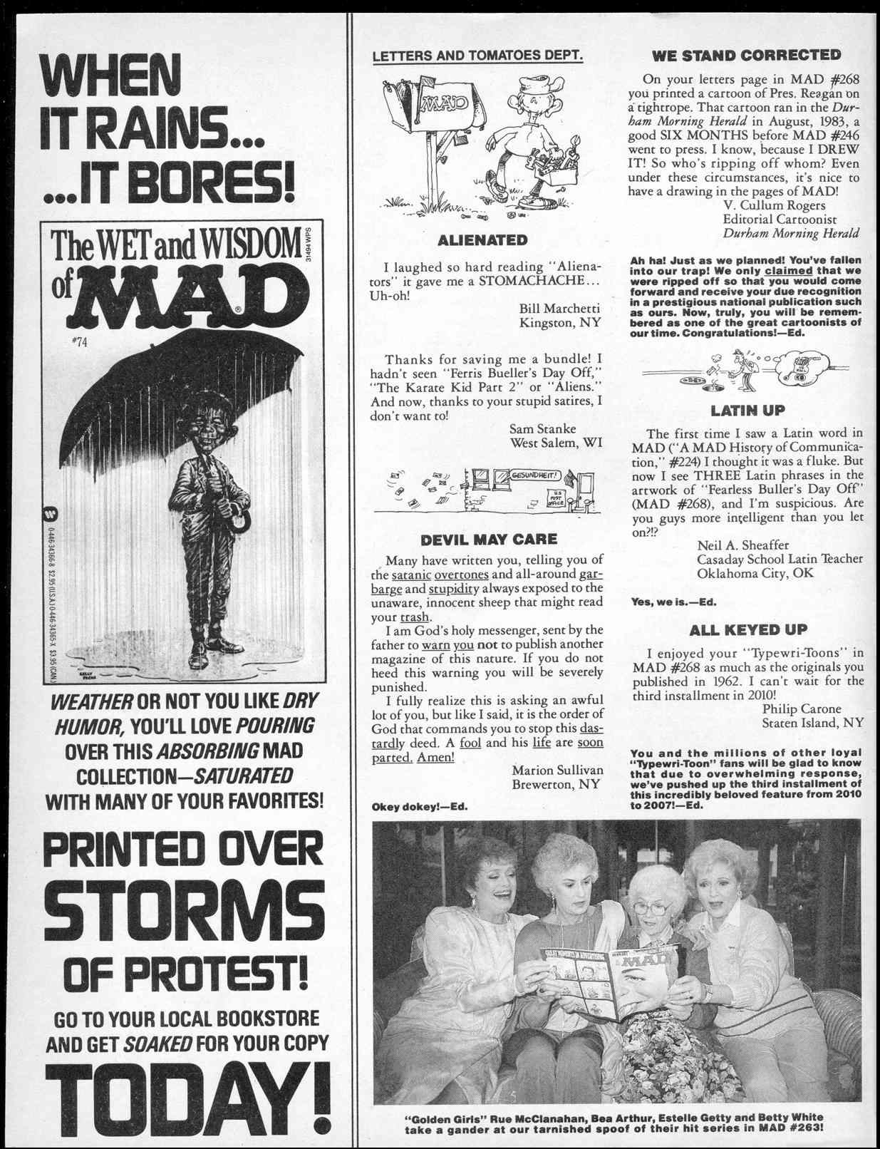 Read online MAD comic -  Issue #270 - 4