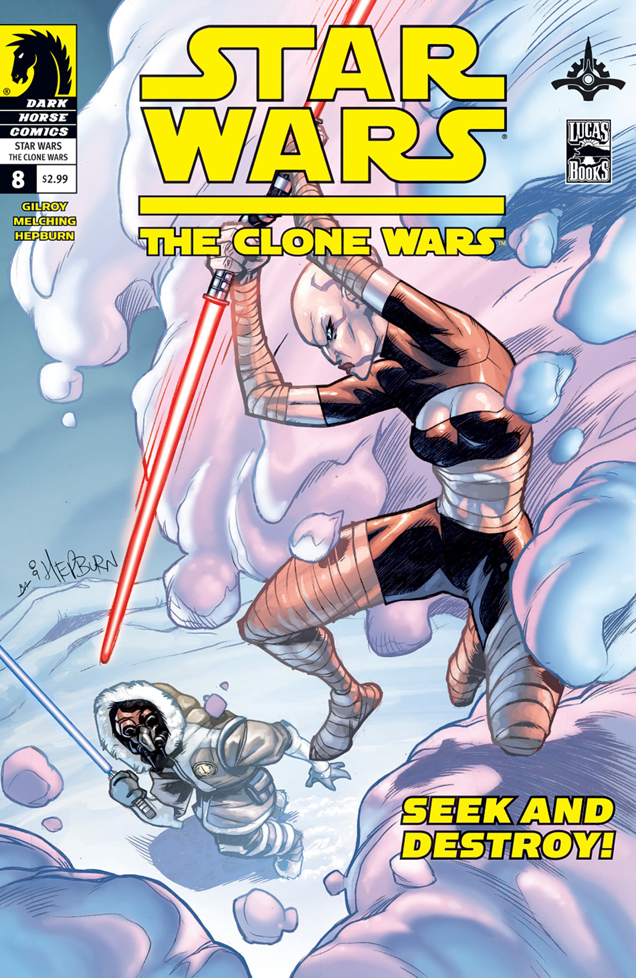 Read online Star Wars: The Clone Wars comic -  Issue #8 - 1
