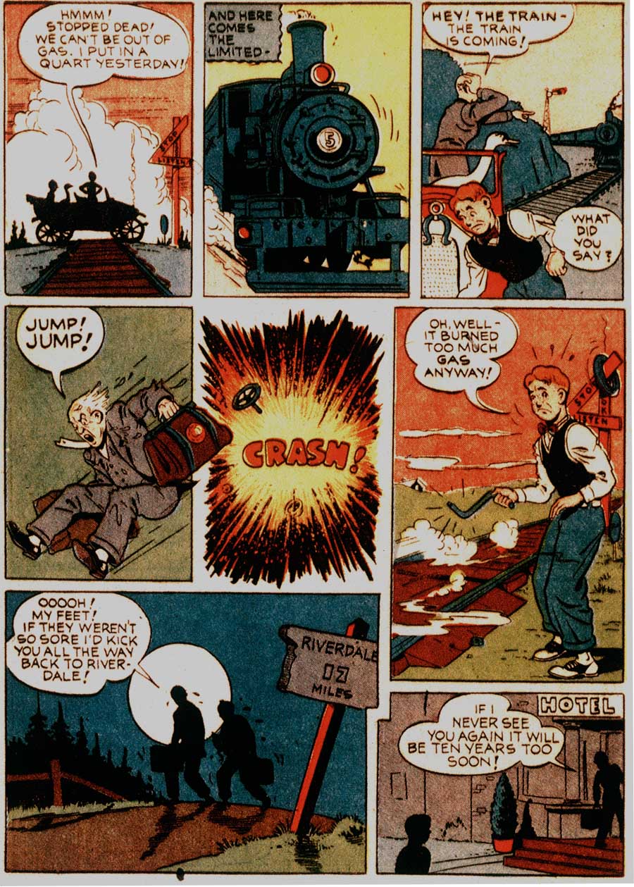 Read online Pep Comics comic -  Issue #25 - 54